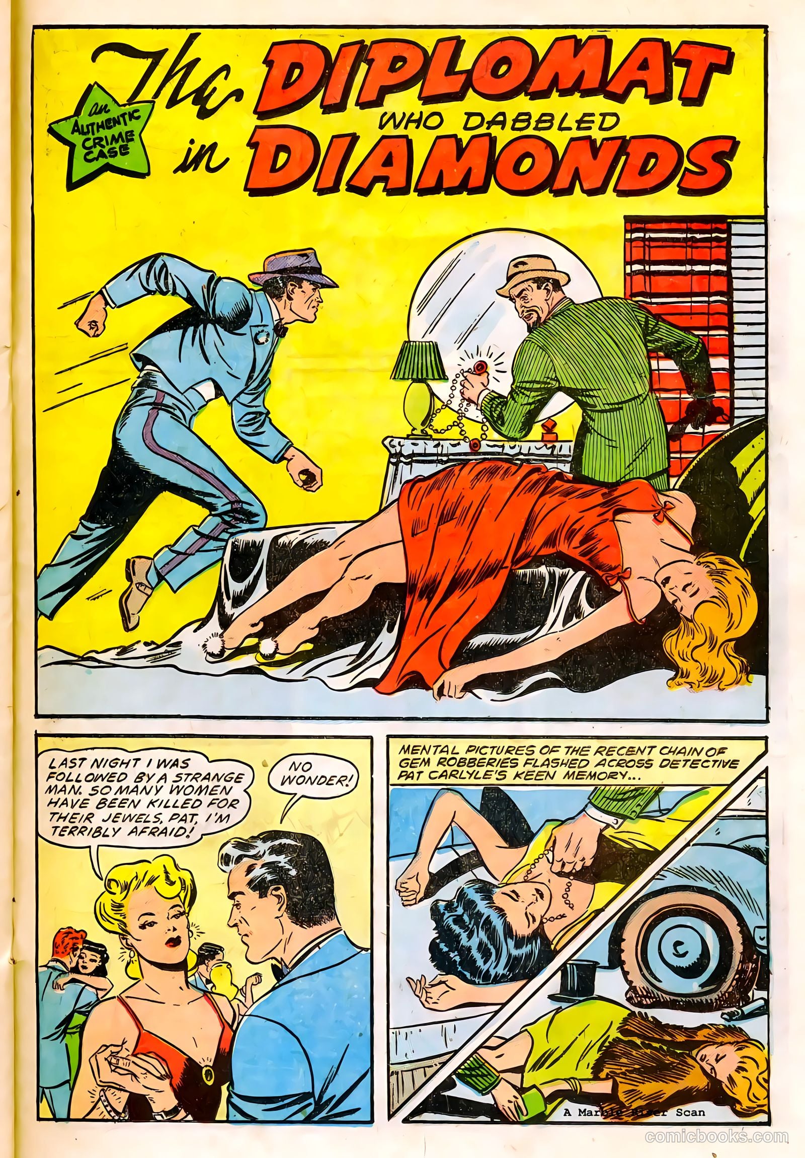 Authentic Police Cases #8 (1950) — page 21 of 36
