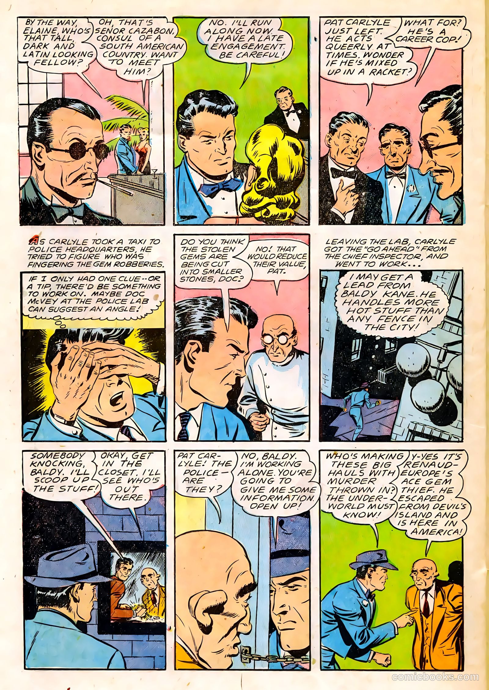 Authentic Police Cases #8 (1950) — page 22 of 36