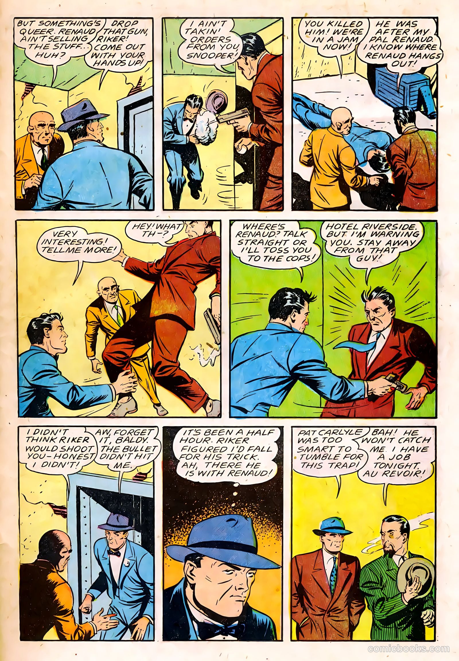 Authentic Police Cases #8 (1950) — page 23 of 36