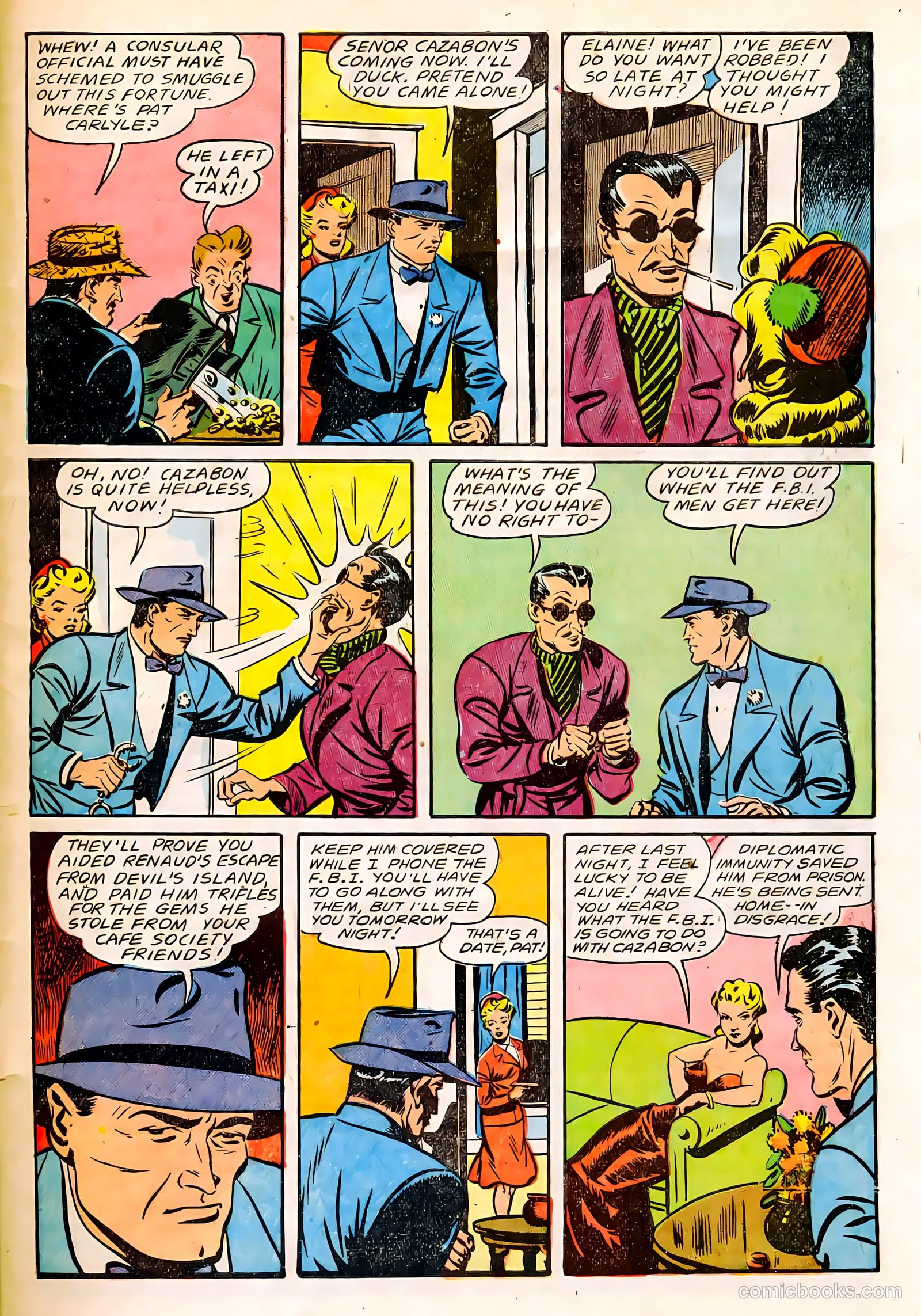 Authentic Police Cases #8 (1950) — page 27 of 36