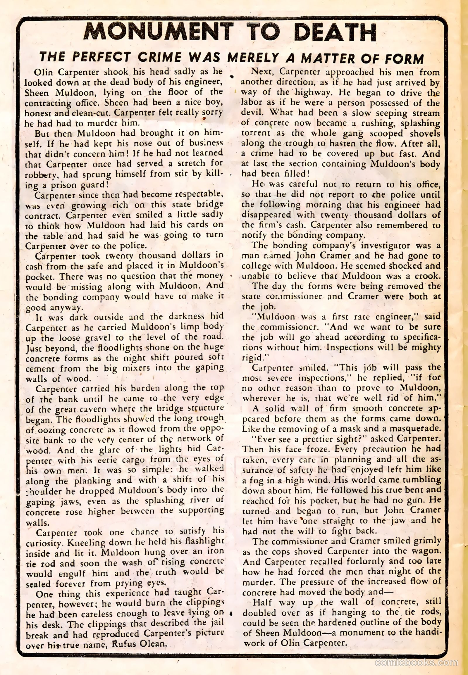 Authentic Police Cases #8 (1950) — page 28 of 36