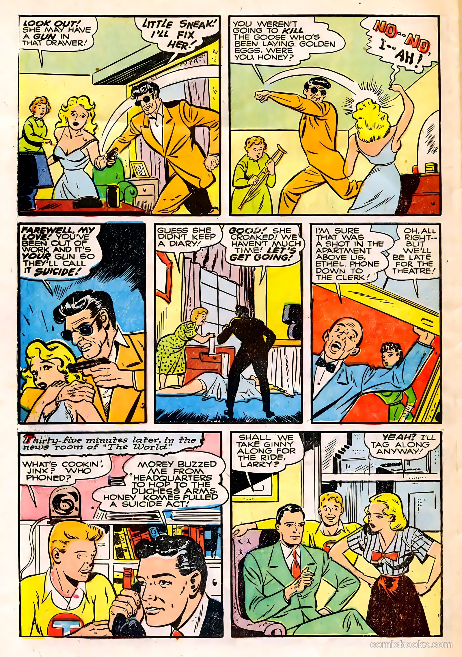 Authentic Police Cases #8 (1950) — page 30 of 36