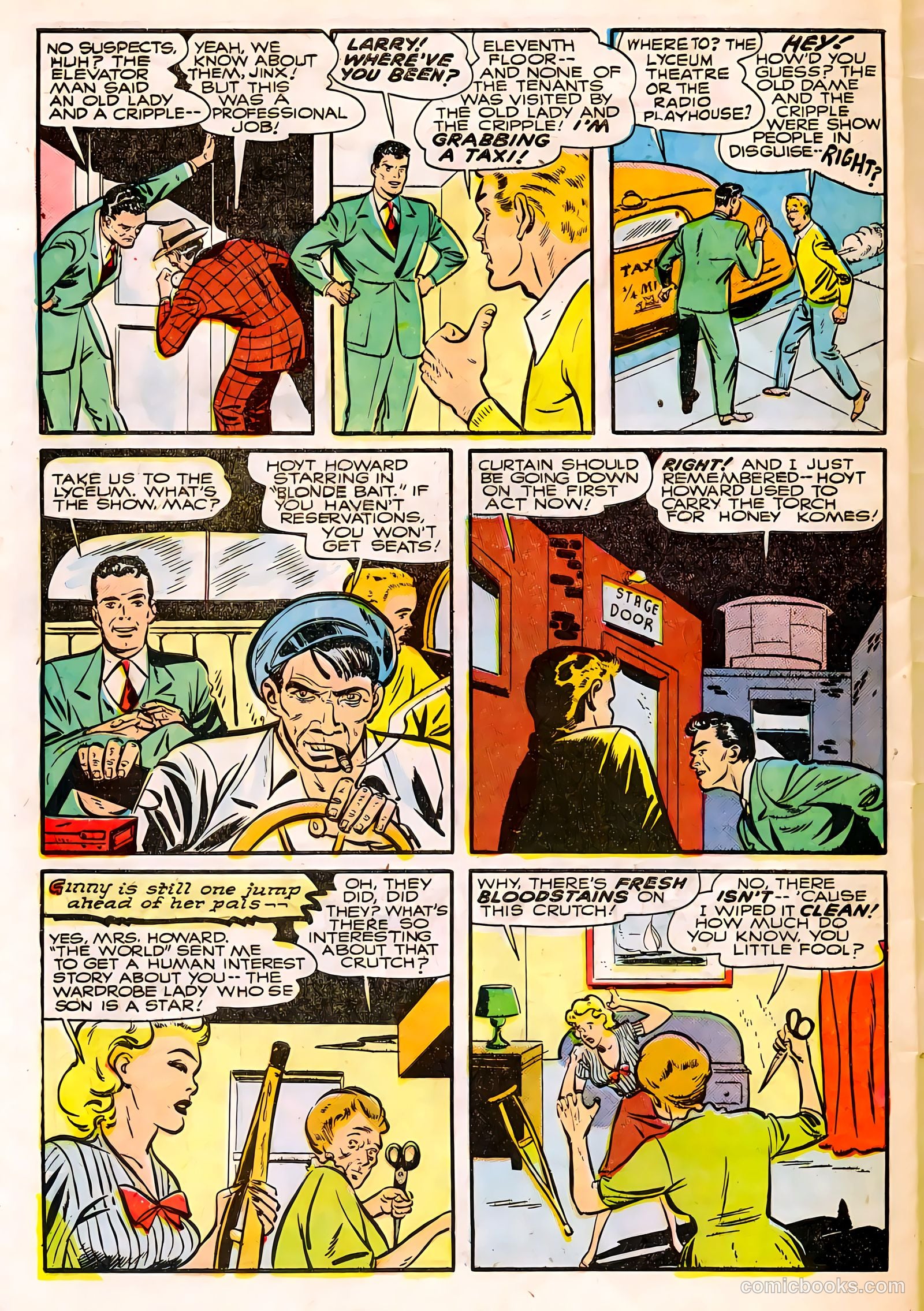 Authentic Police Cases #8 (1950) — page 32 of 36