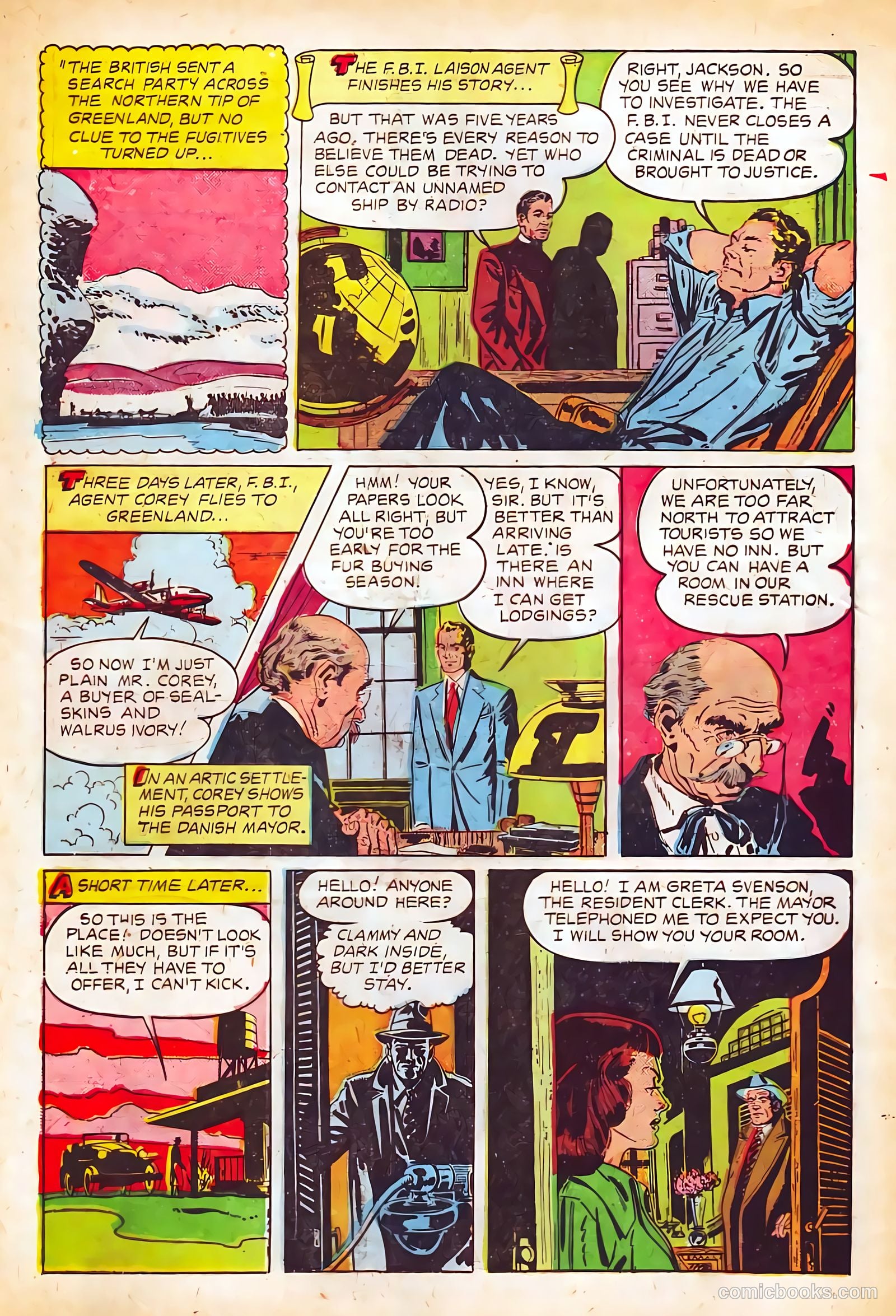 Authentic Police Cases #9 (1950) — page 6 of 36