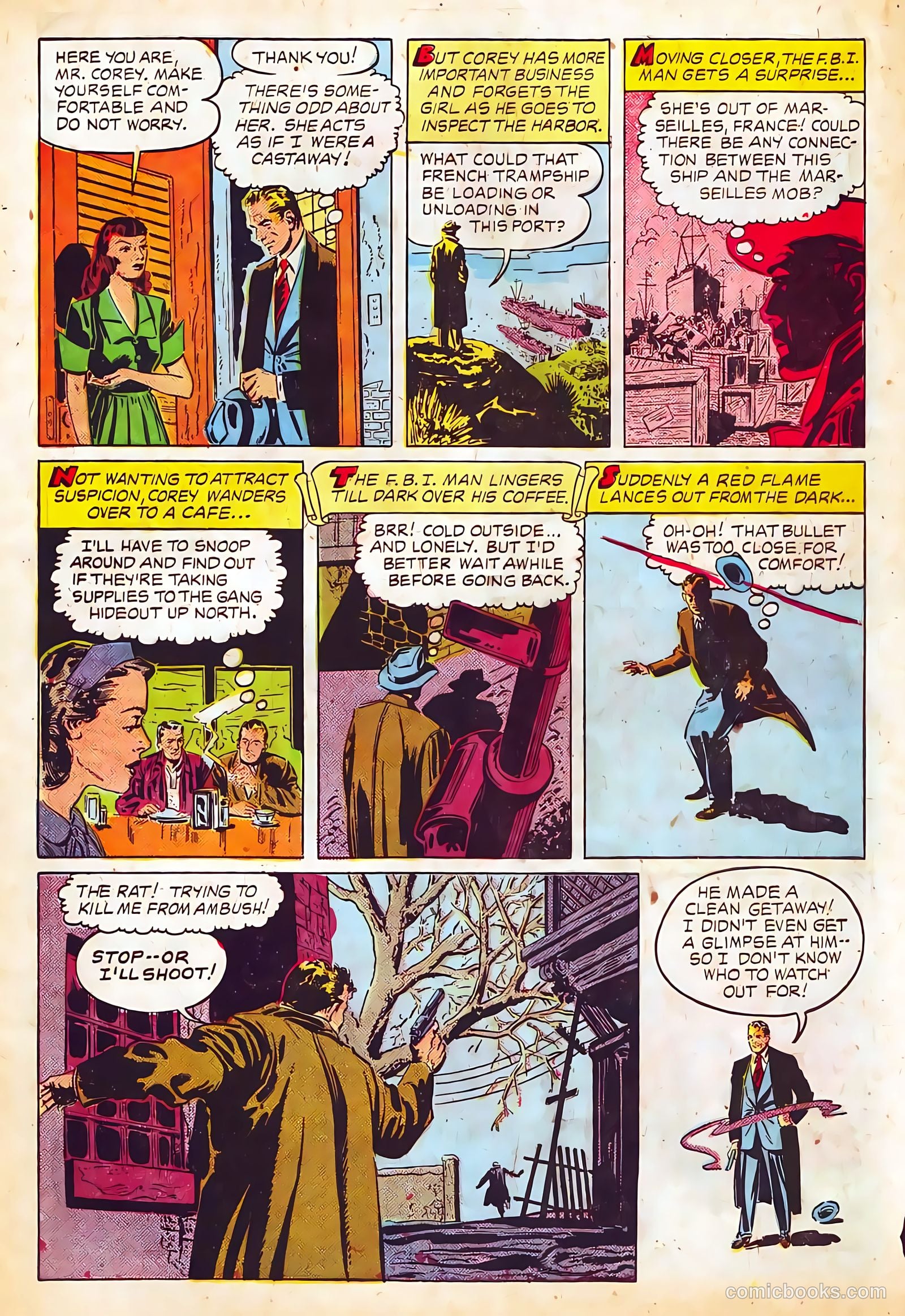 Authentic Police Cases #9 (1950) — page 7 of 36