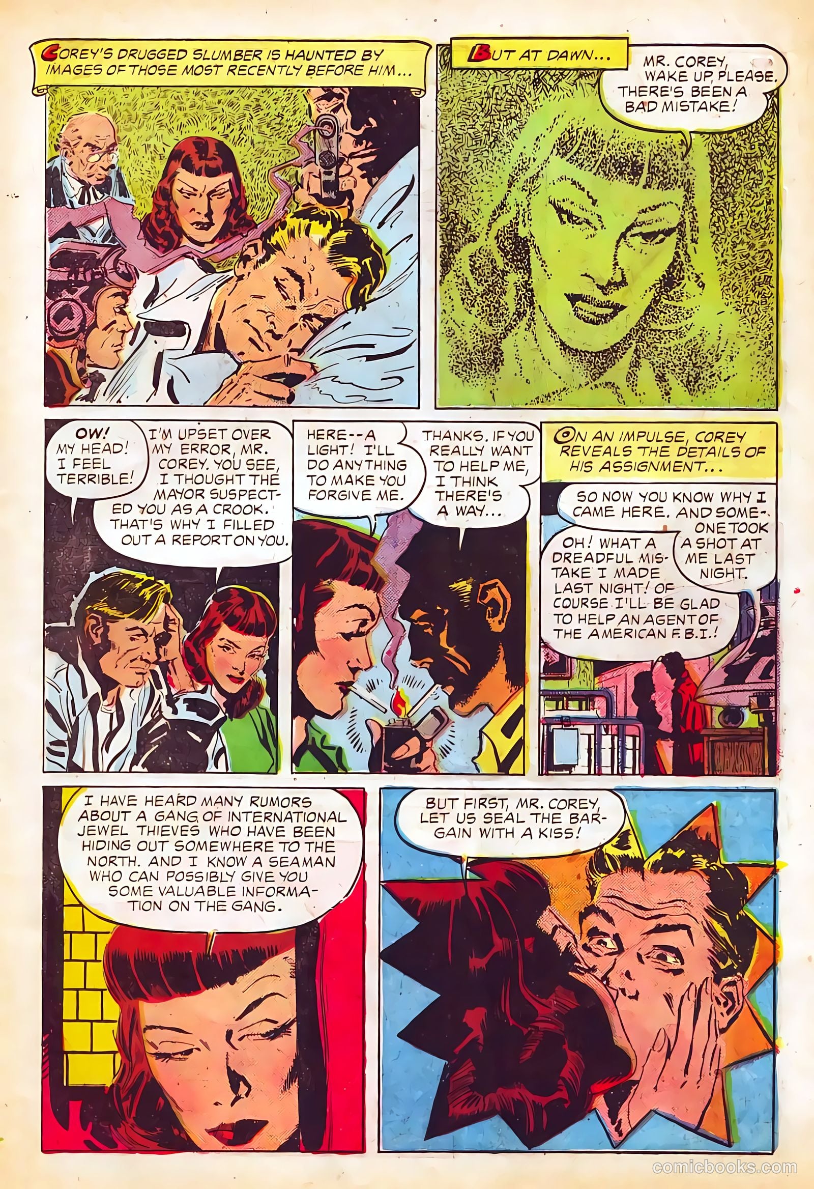Authentic Police Cases #9 (1950) — page 9 of 36