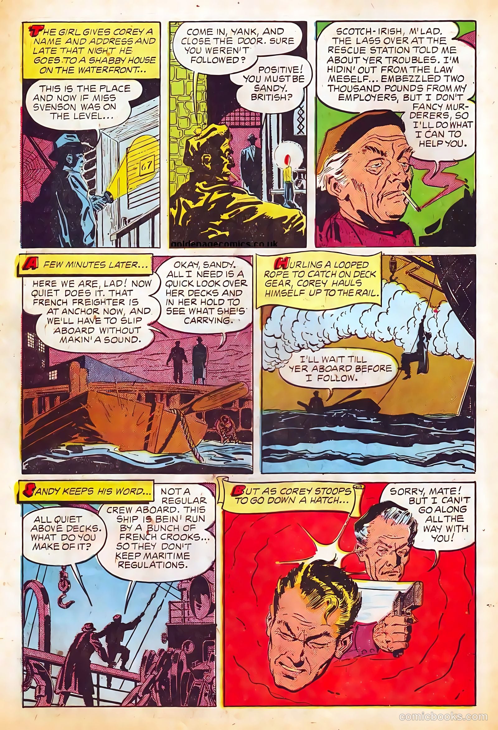 Authentic Police Cases #9 (1950) — page 10 of 36