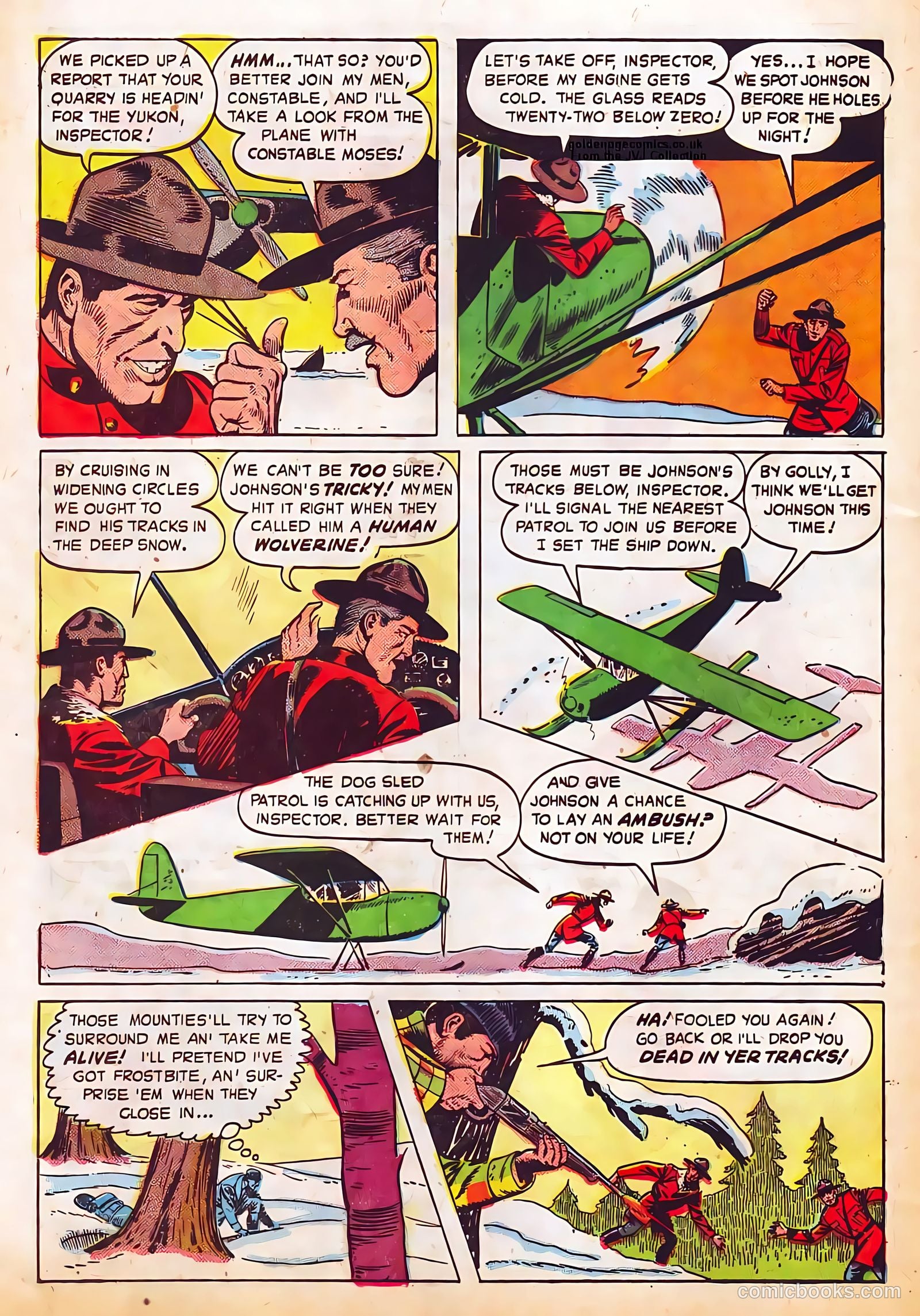 Authentic Police Cases #9 (1950) — page 22 of 36