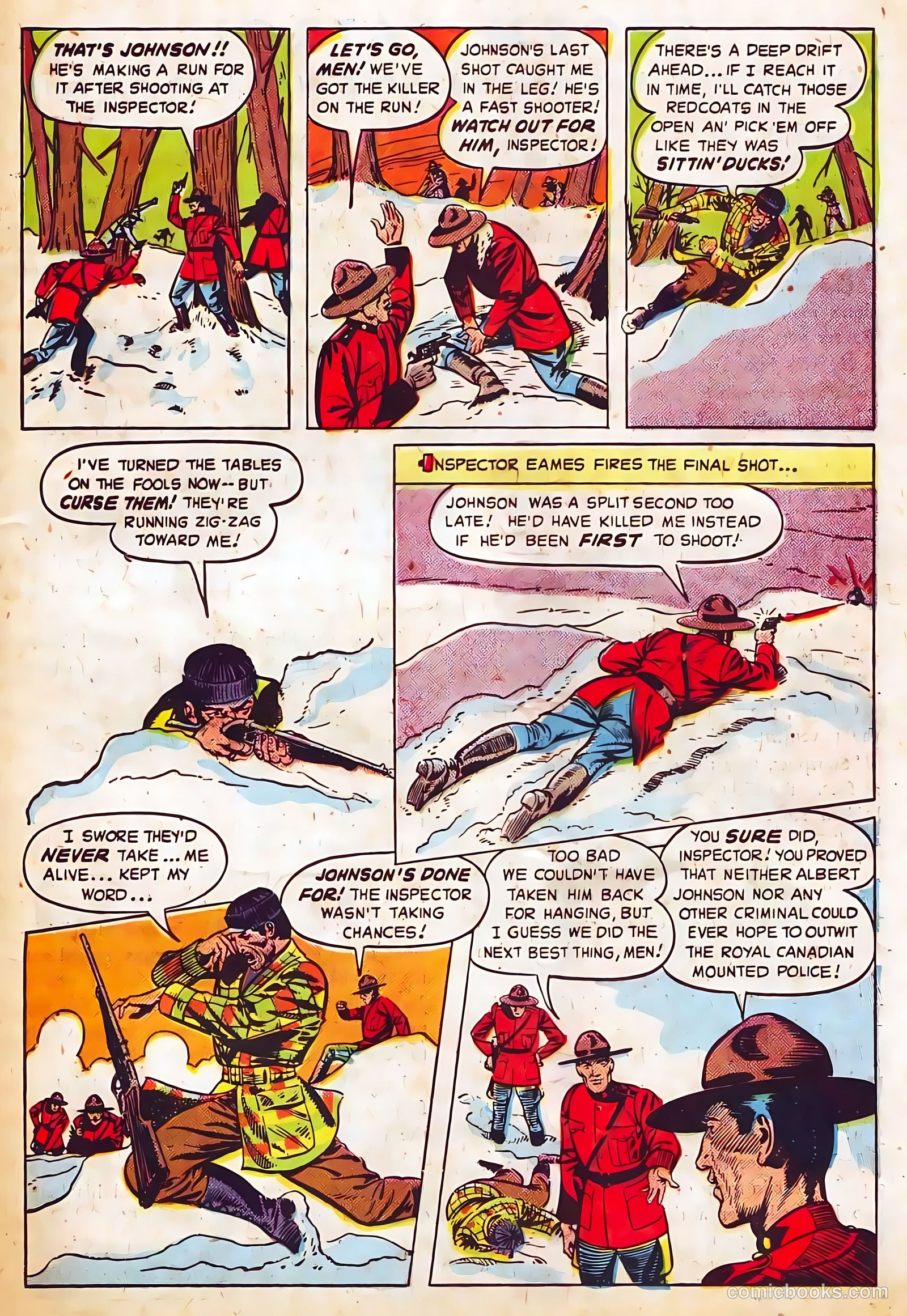 Authentic Police Cases #9 (1950) — page 23 of 36