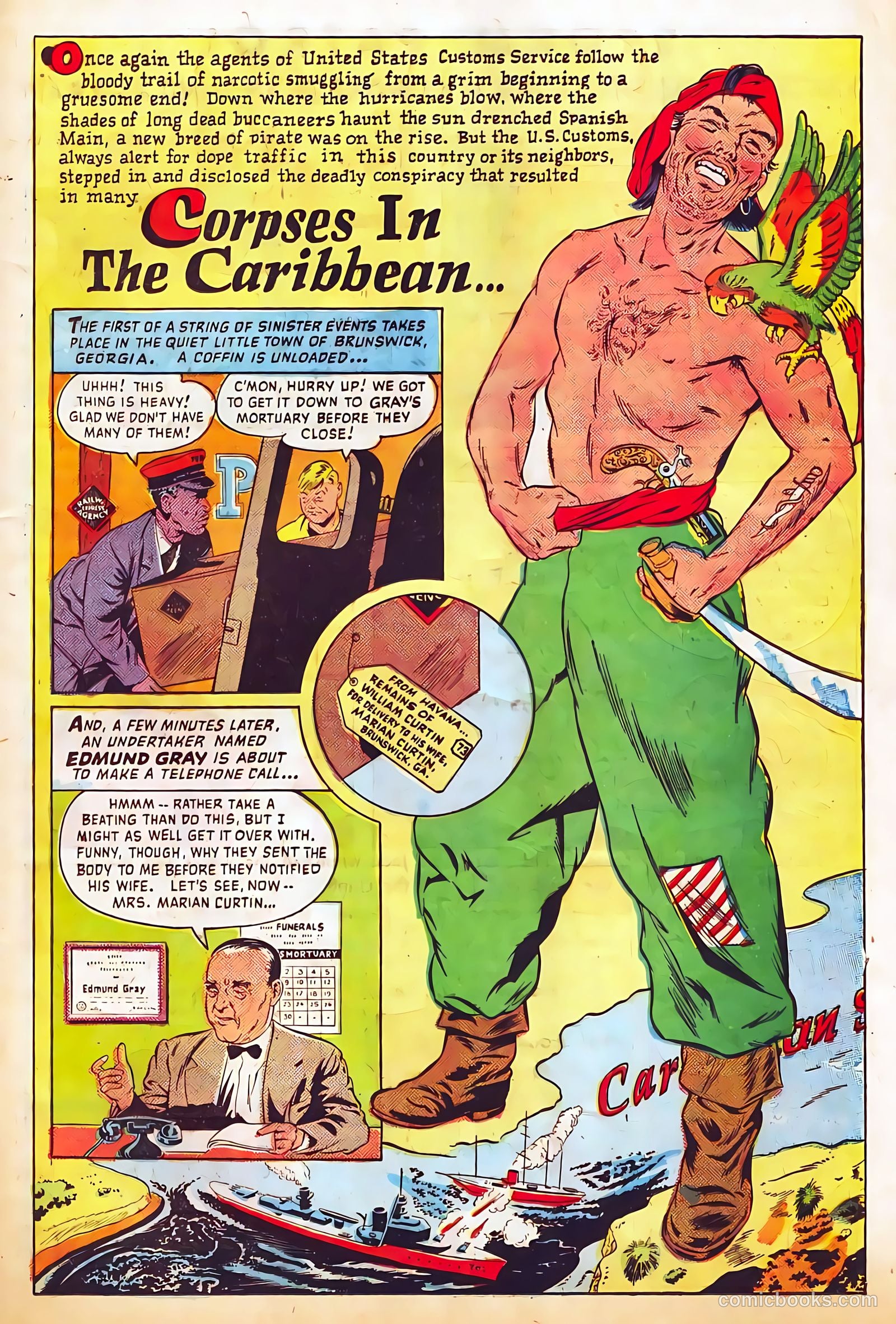 Authentic Police Cases #9 (1950) — page 25 of 36