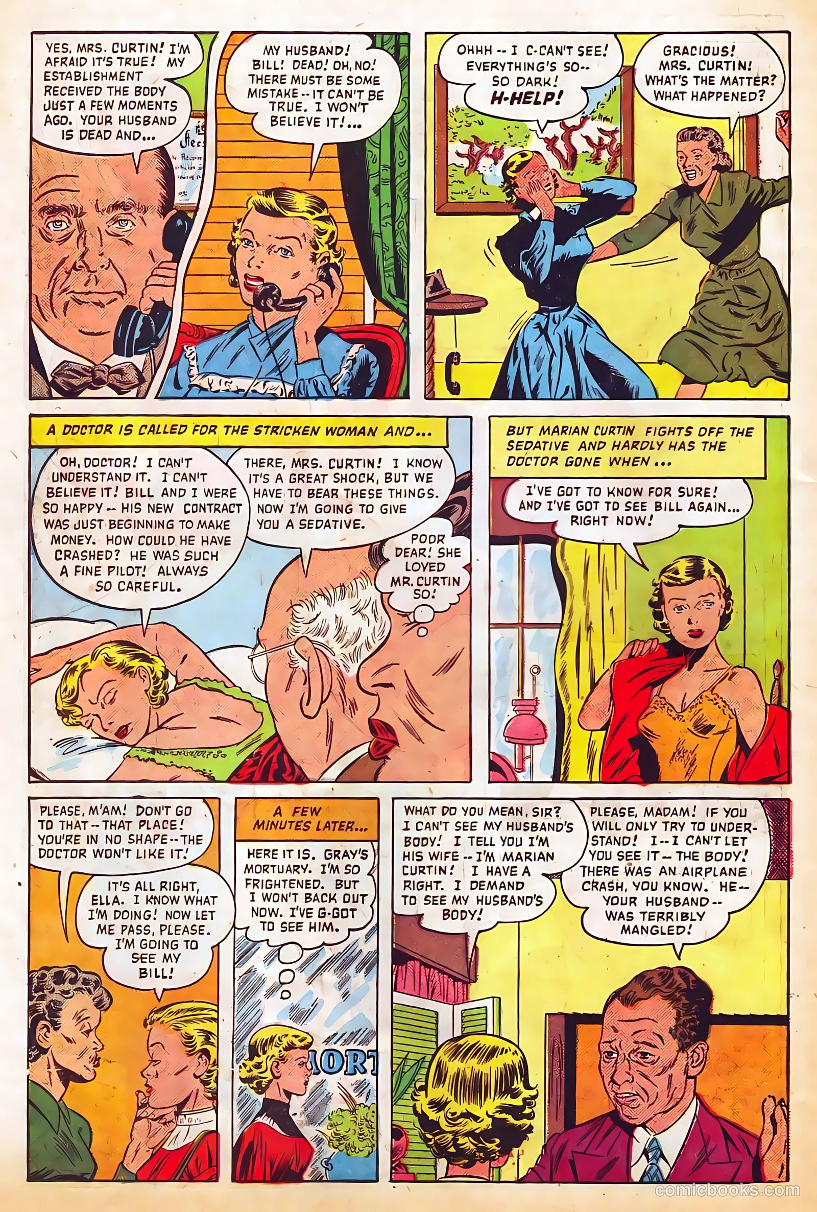 Authentic Police Cases #9 (1950) — page 26 of 36