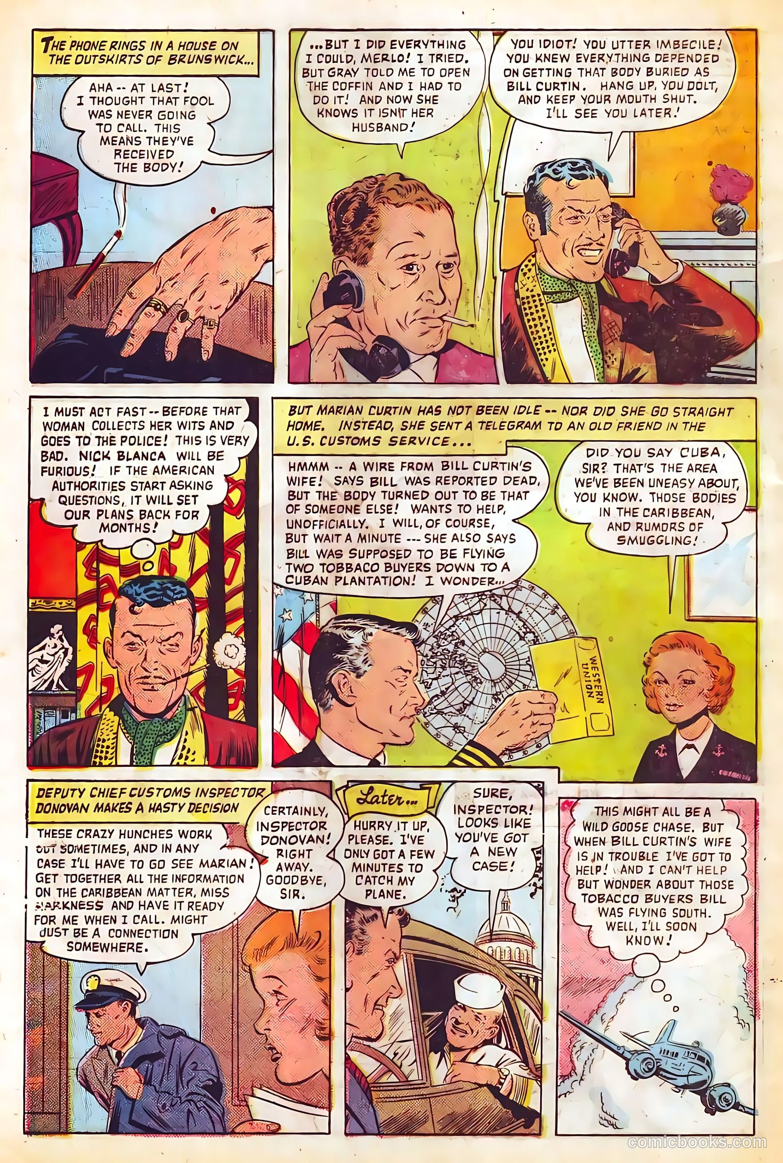 Authentic Police Cases #9 (1950) — page 28 of 36