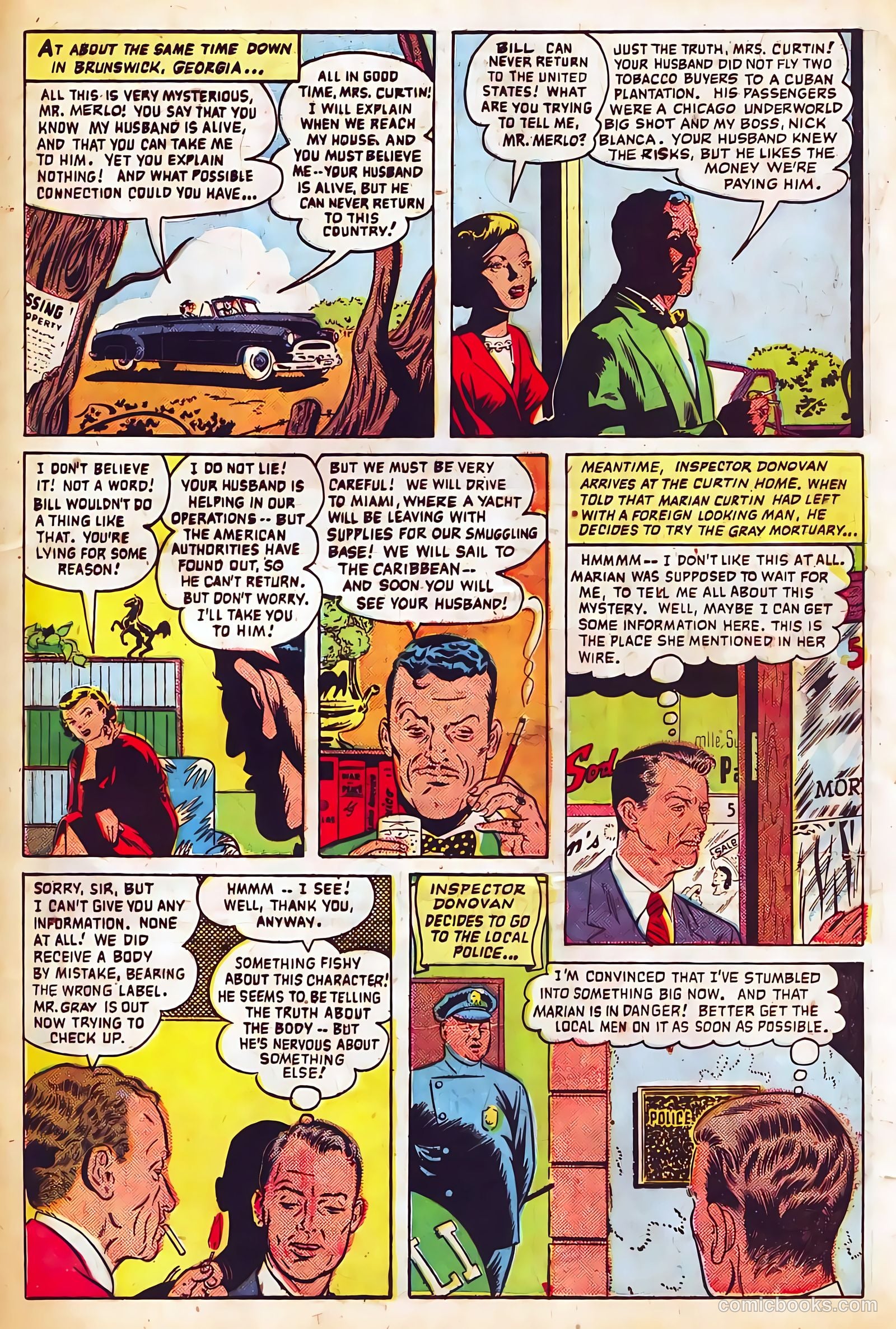 Authentic Police Cases #9 (1950) — page 29 of 36