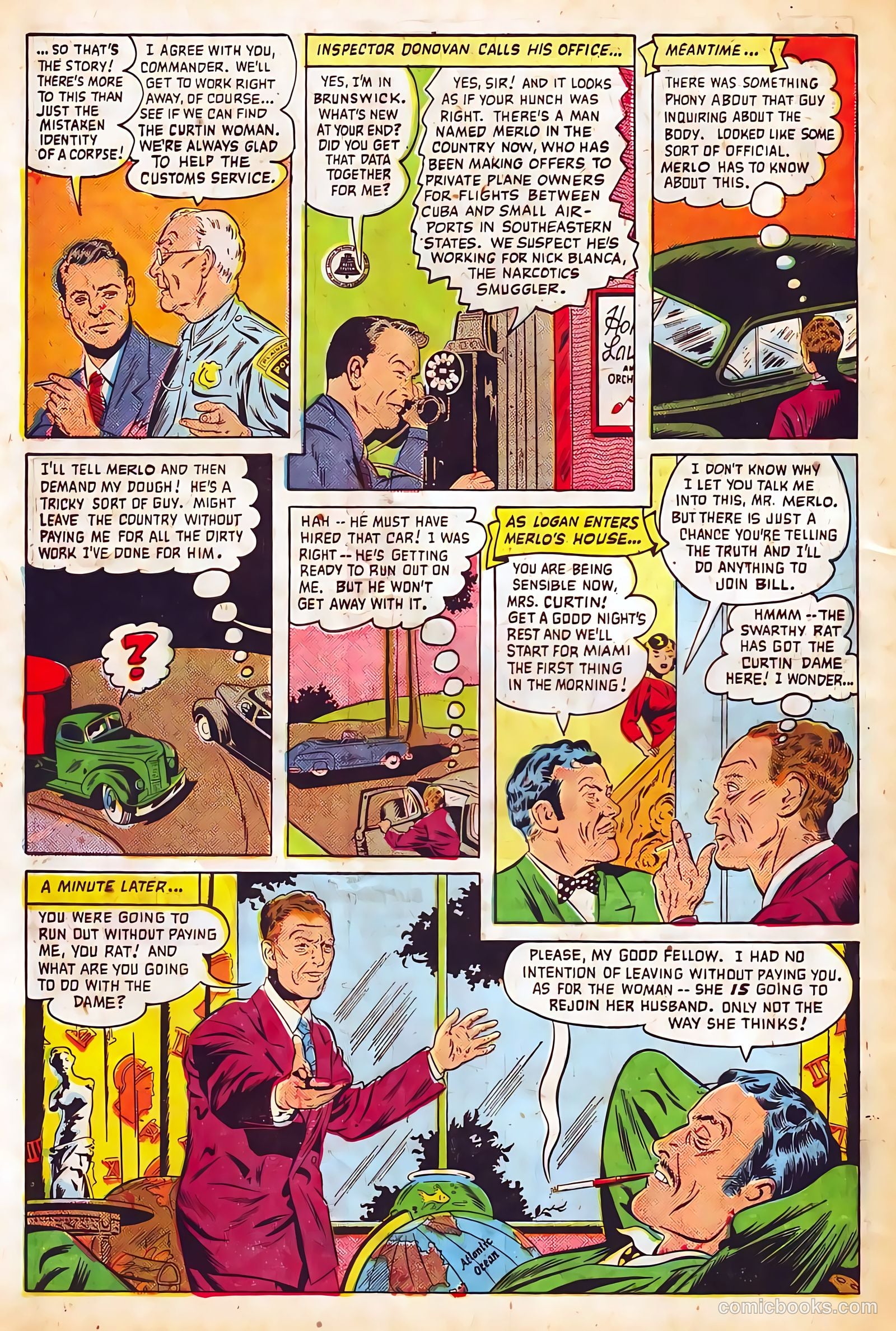Authentic Police Cases #9 (1950) — page 30 of 36
