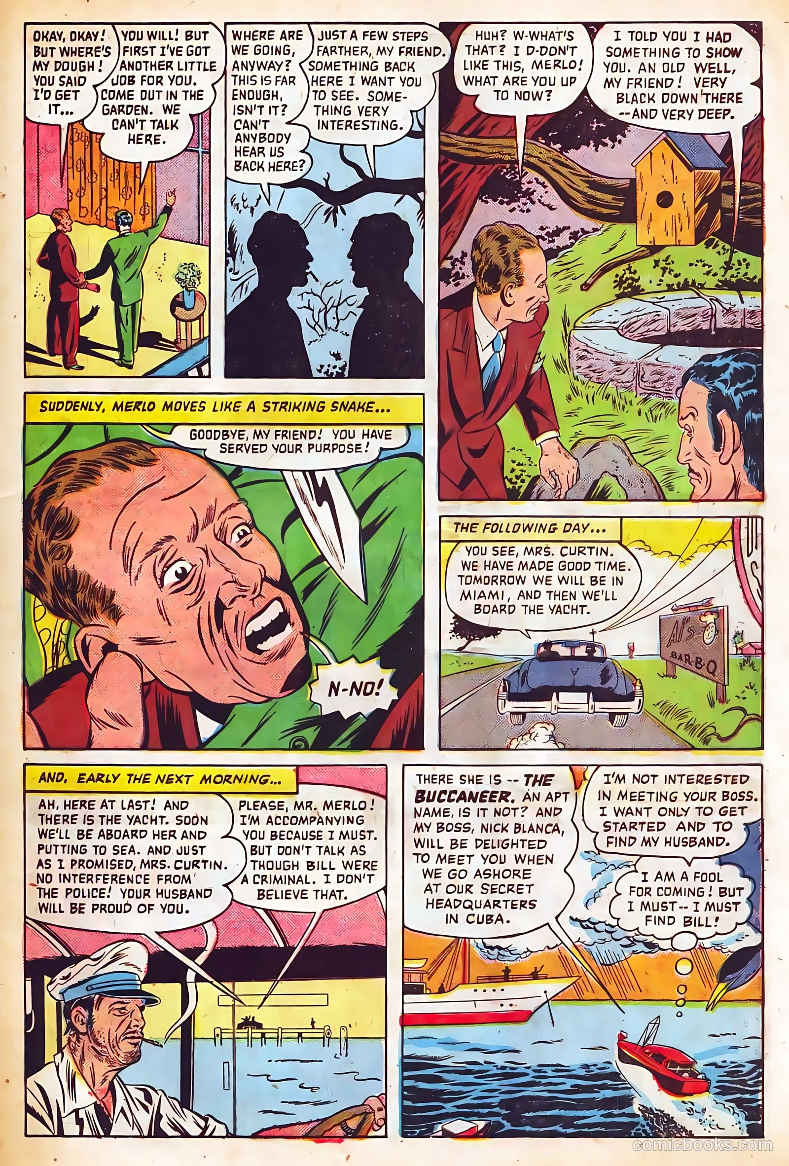 Authentic Police Cases #9 (1950) — page 31 of 36