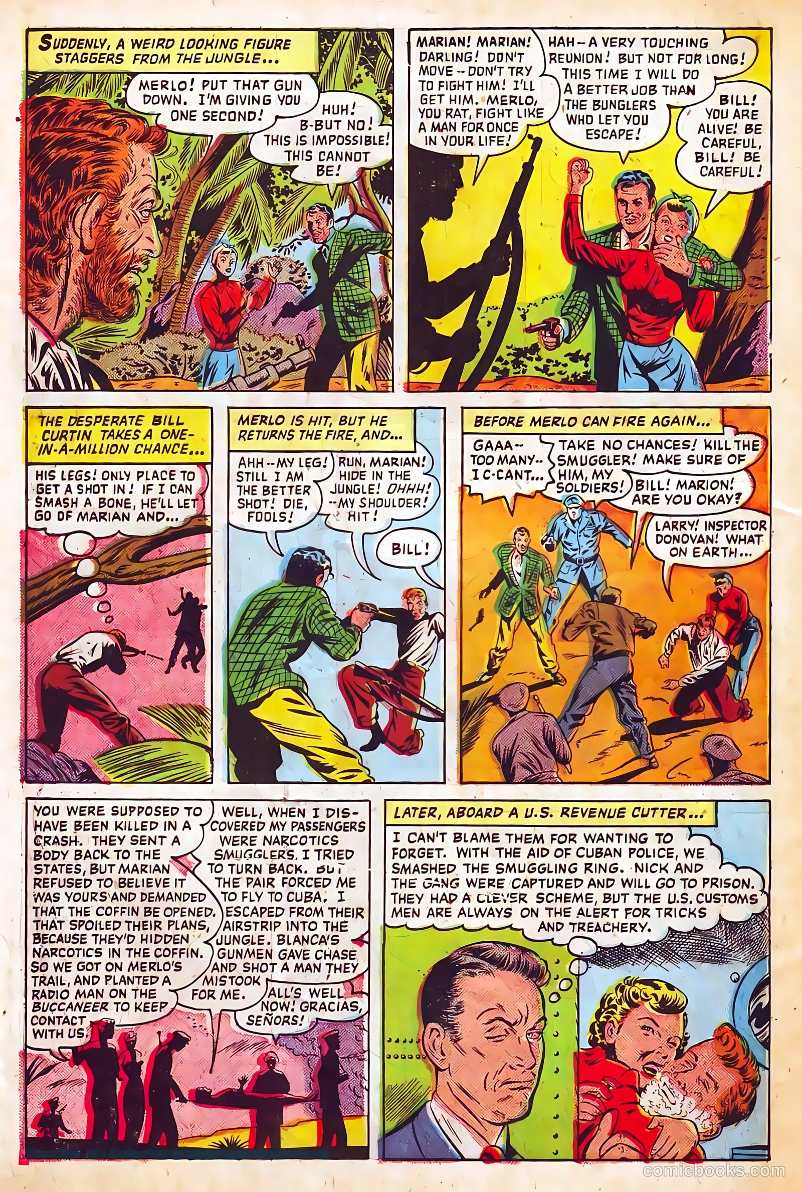 Authentic Police Cases #9 (1950) — page 34 of 36