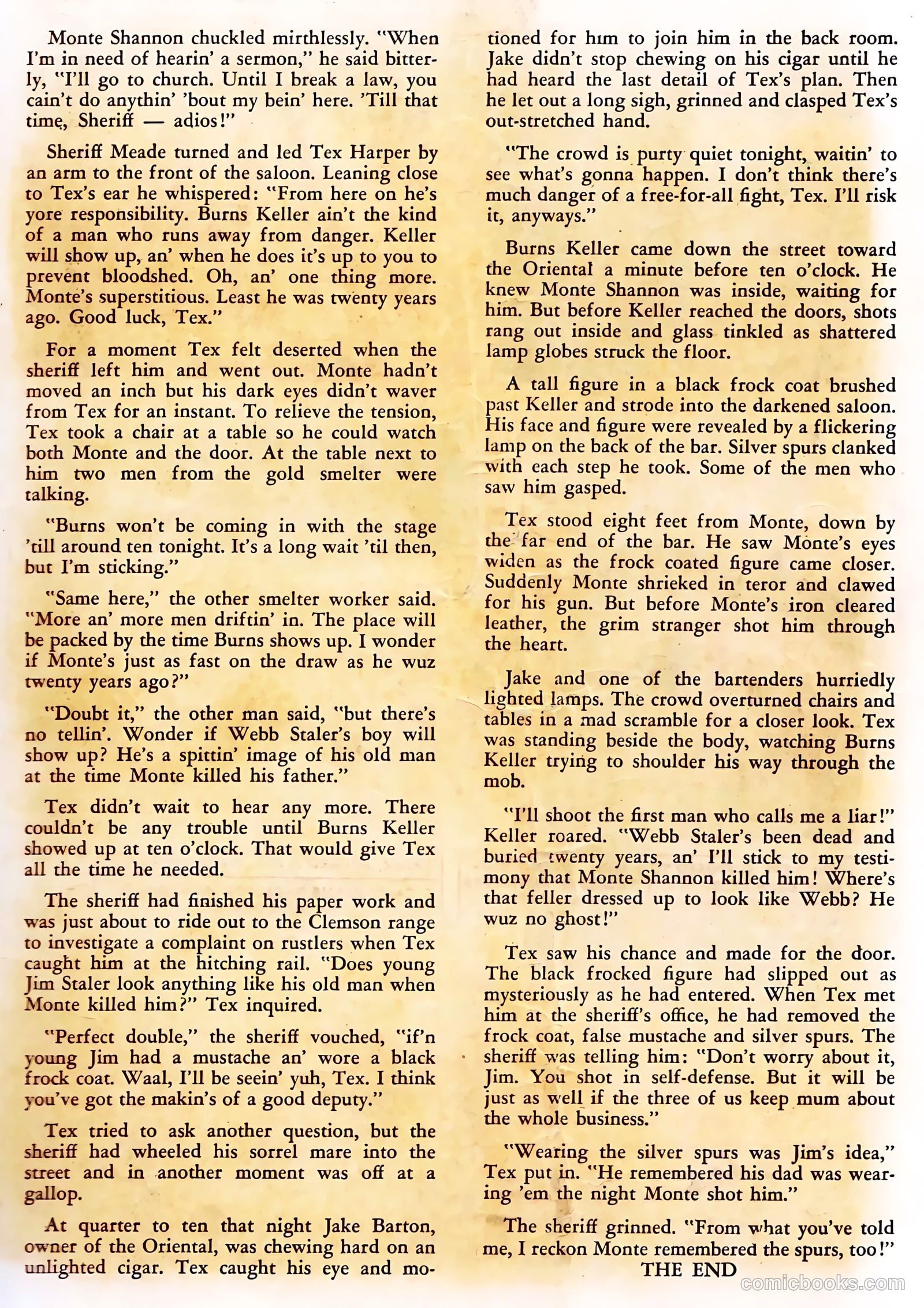 Authentic Police Cases #9 (1950) — page 35 of 36