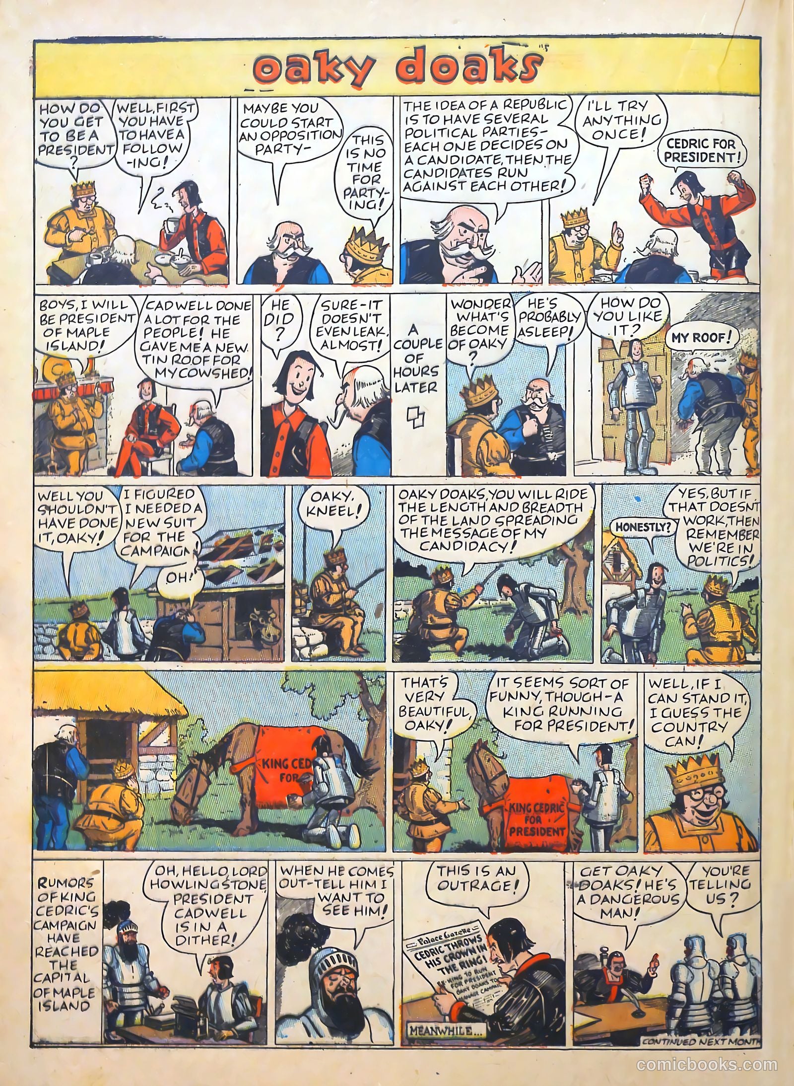 Oaky Doaks #1 (1942) — page 36 of 68