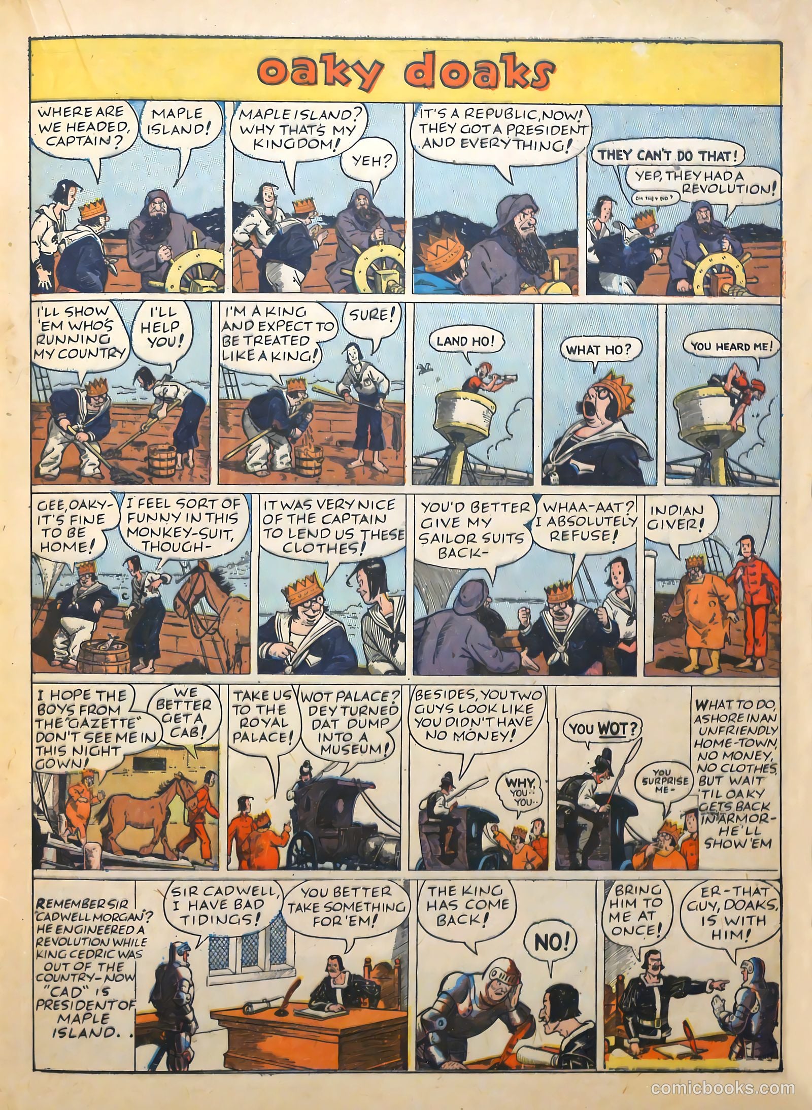 Oaky Doaks #1 — page 33 of 68