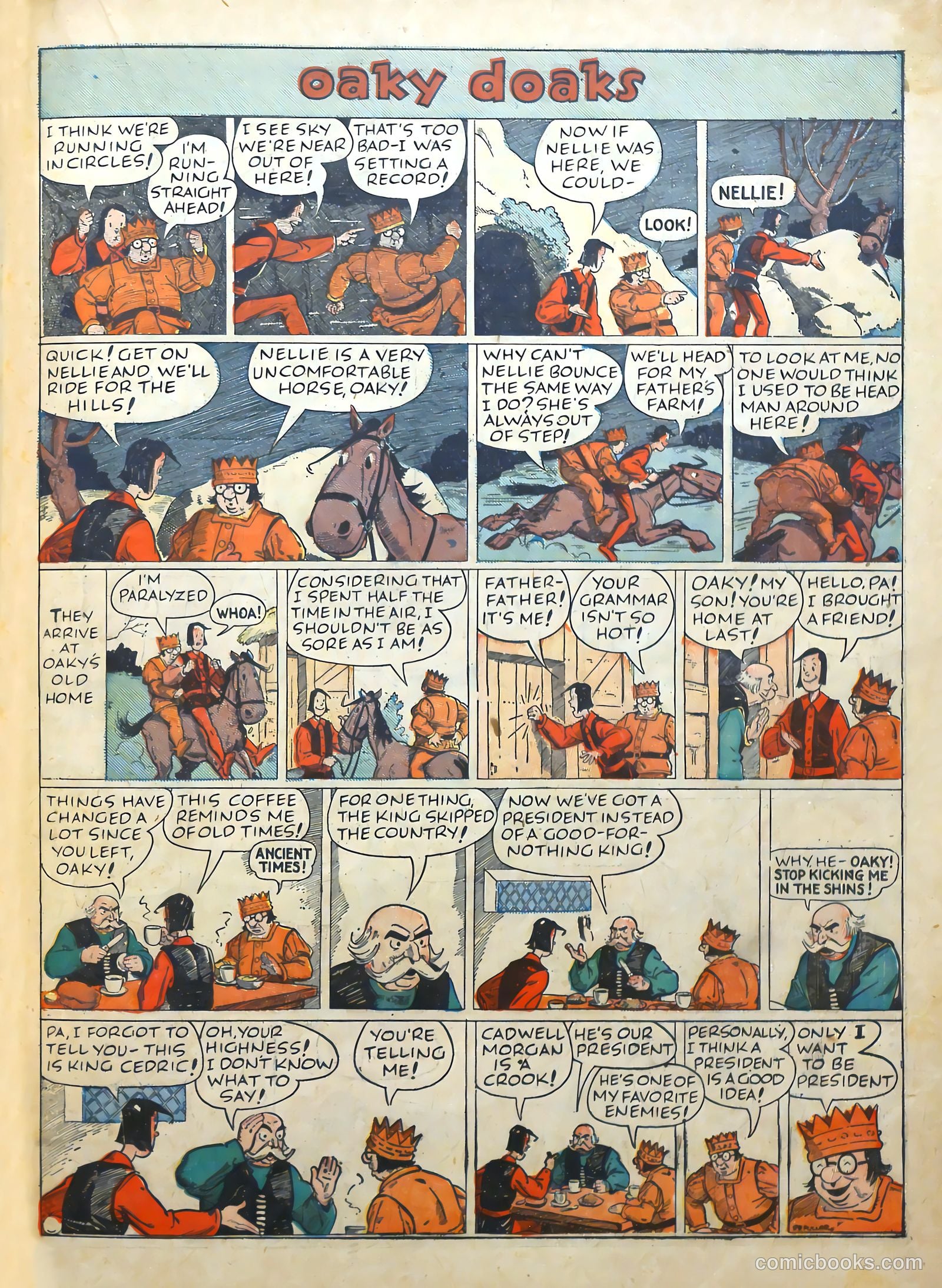 Oaky Doaks #1 — page 35 of 68