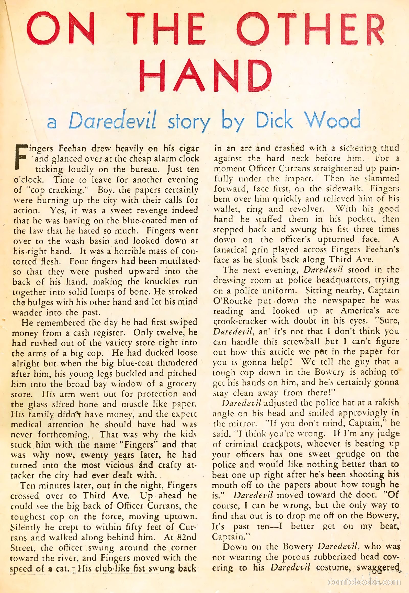 Oh Boy! Comics #11 (1943) — page 35 of 60