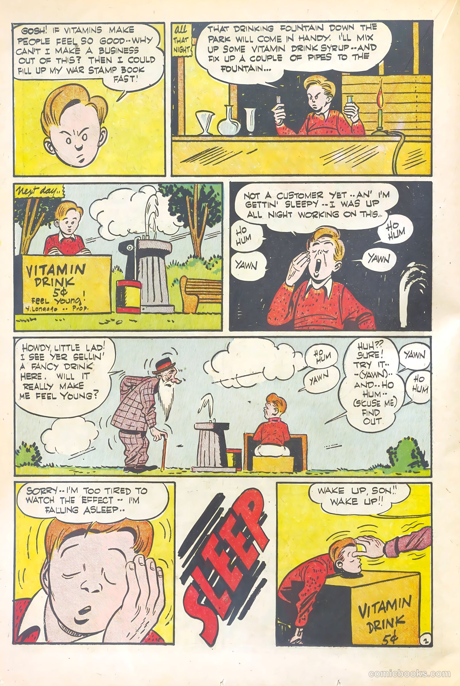 Oh Boy! Comics #14 (1944) — page 38 of 60