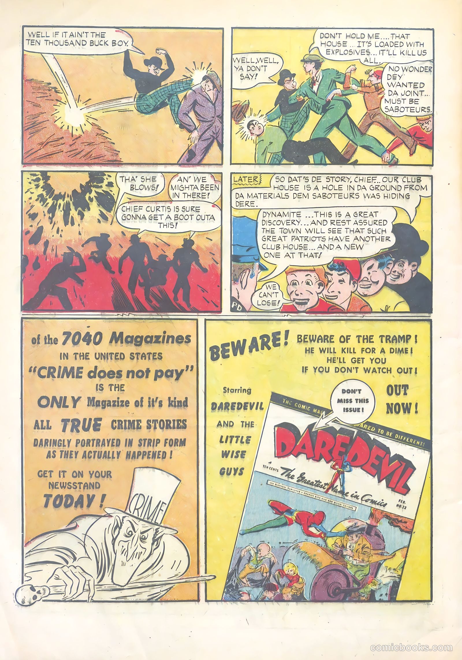 Oh Boy! Comics #14 (1944) — page 56 of 60