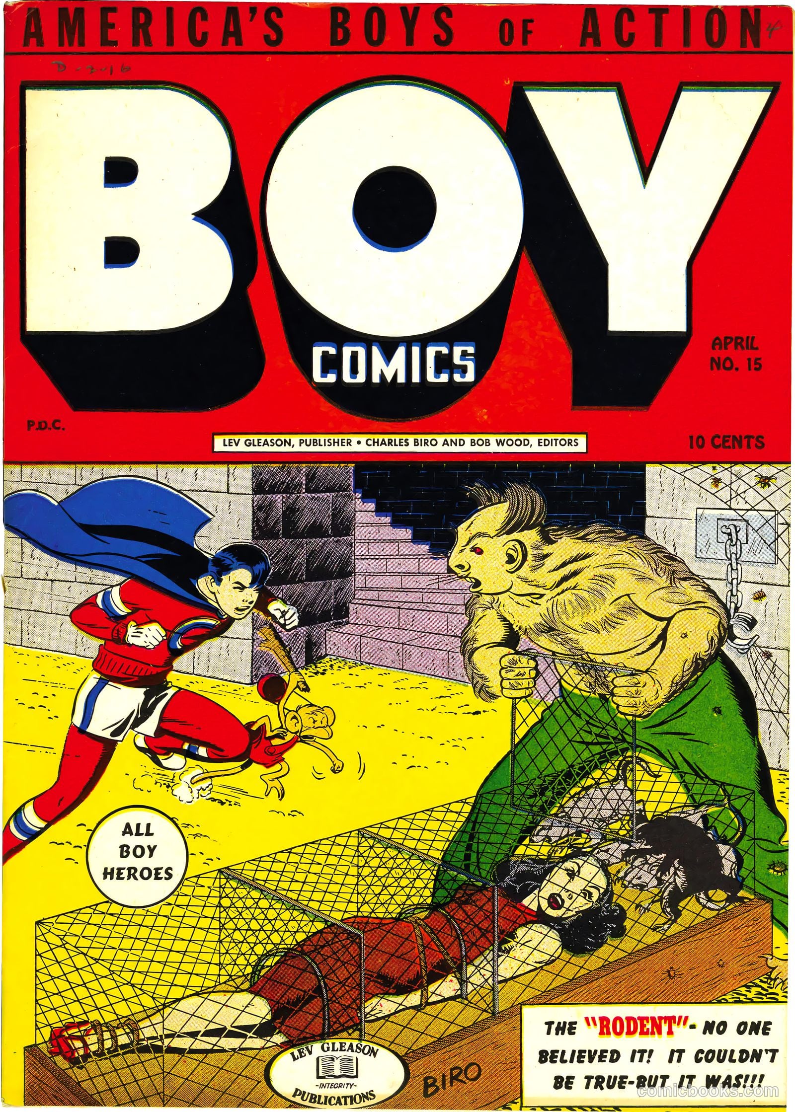Oh Boy! Comics #15