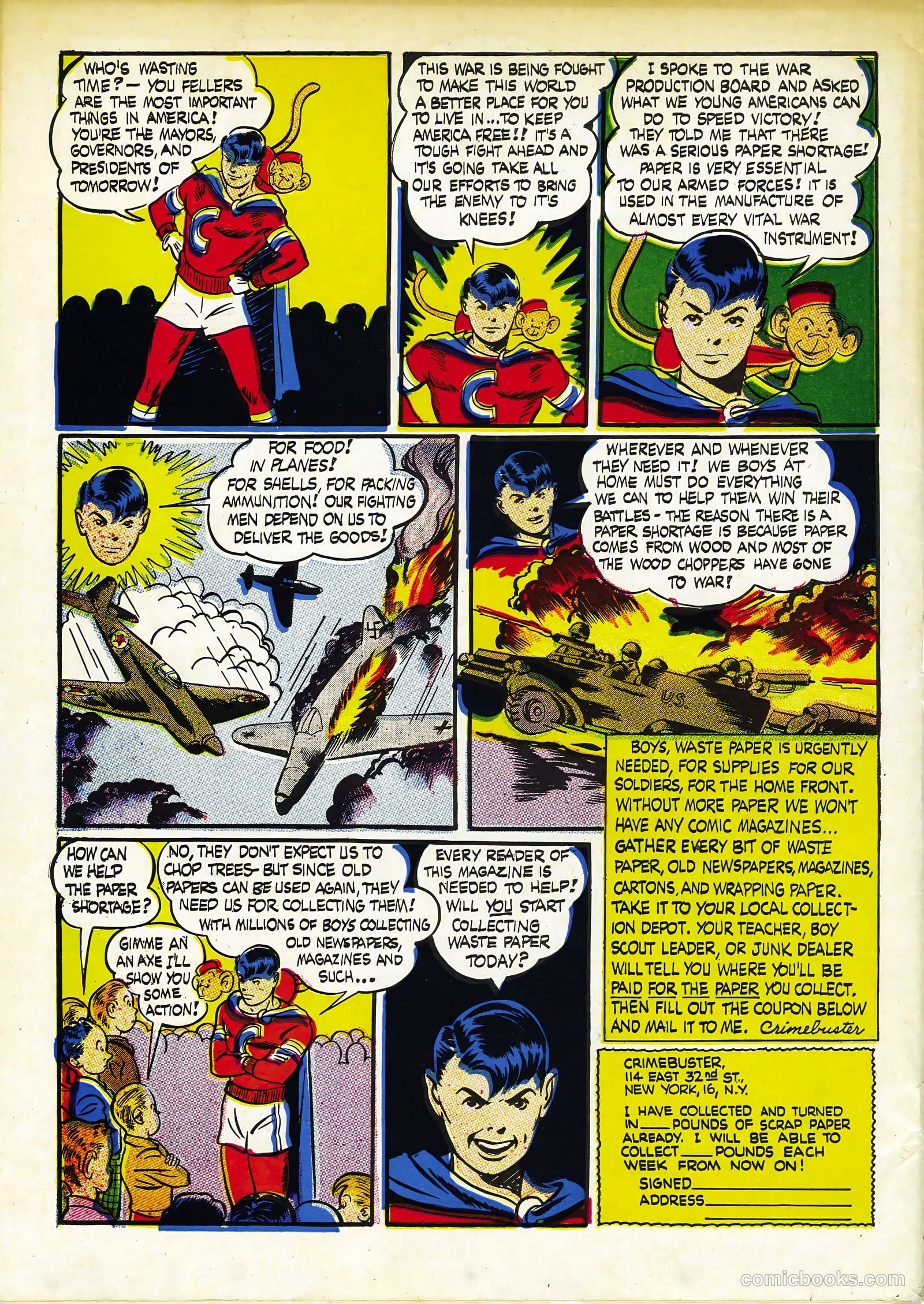 Oh Boy! Comics #15 (1944) — page 51 of 51