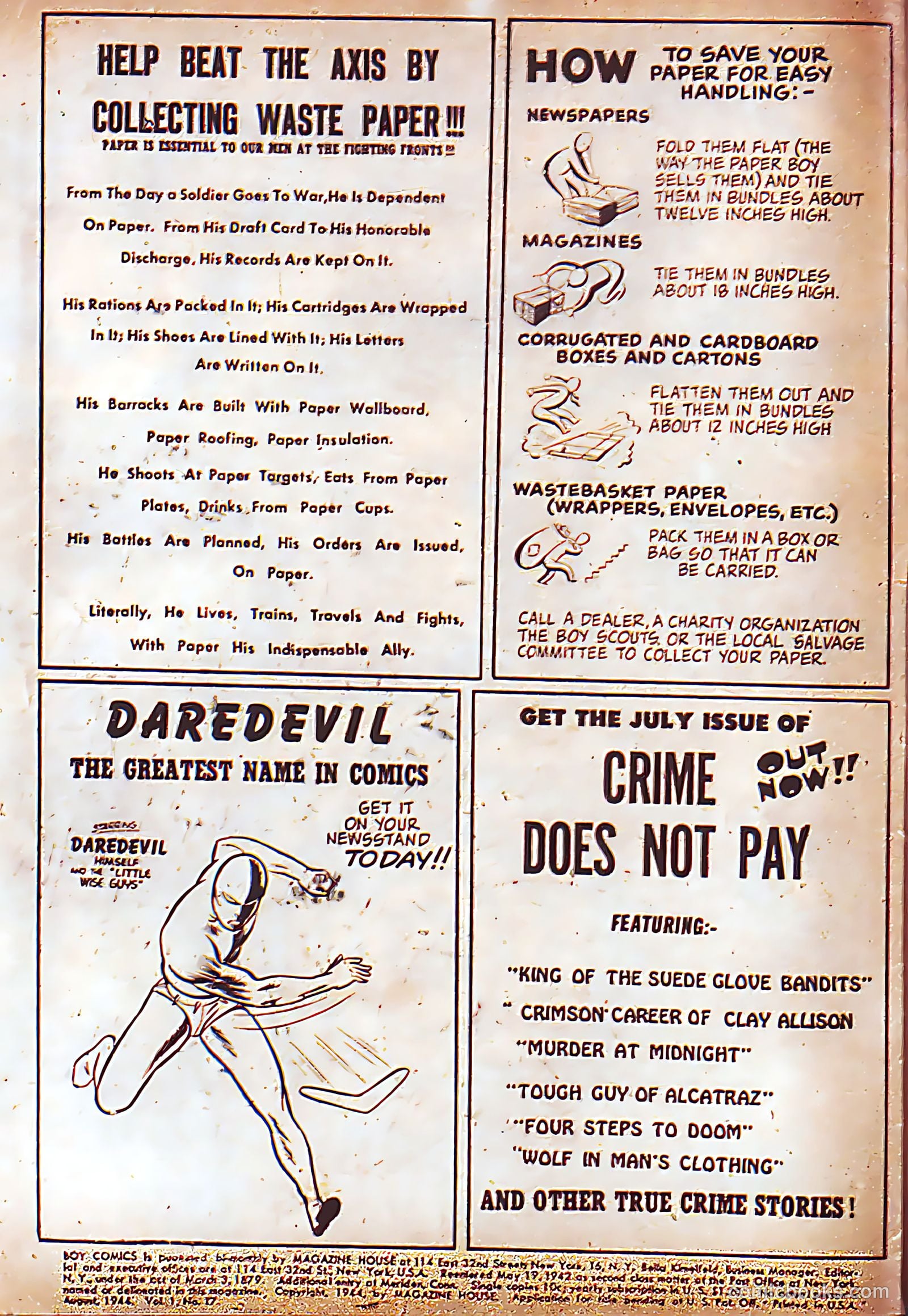 Oh Boy! Comics #17 (1942) — page 2 of 54