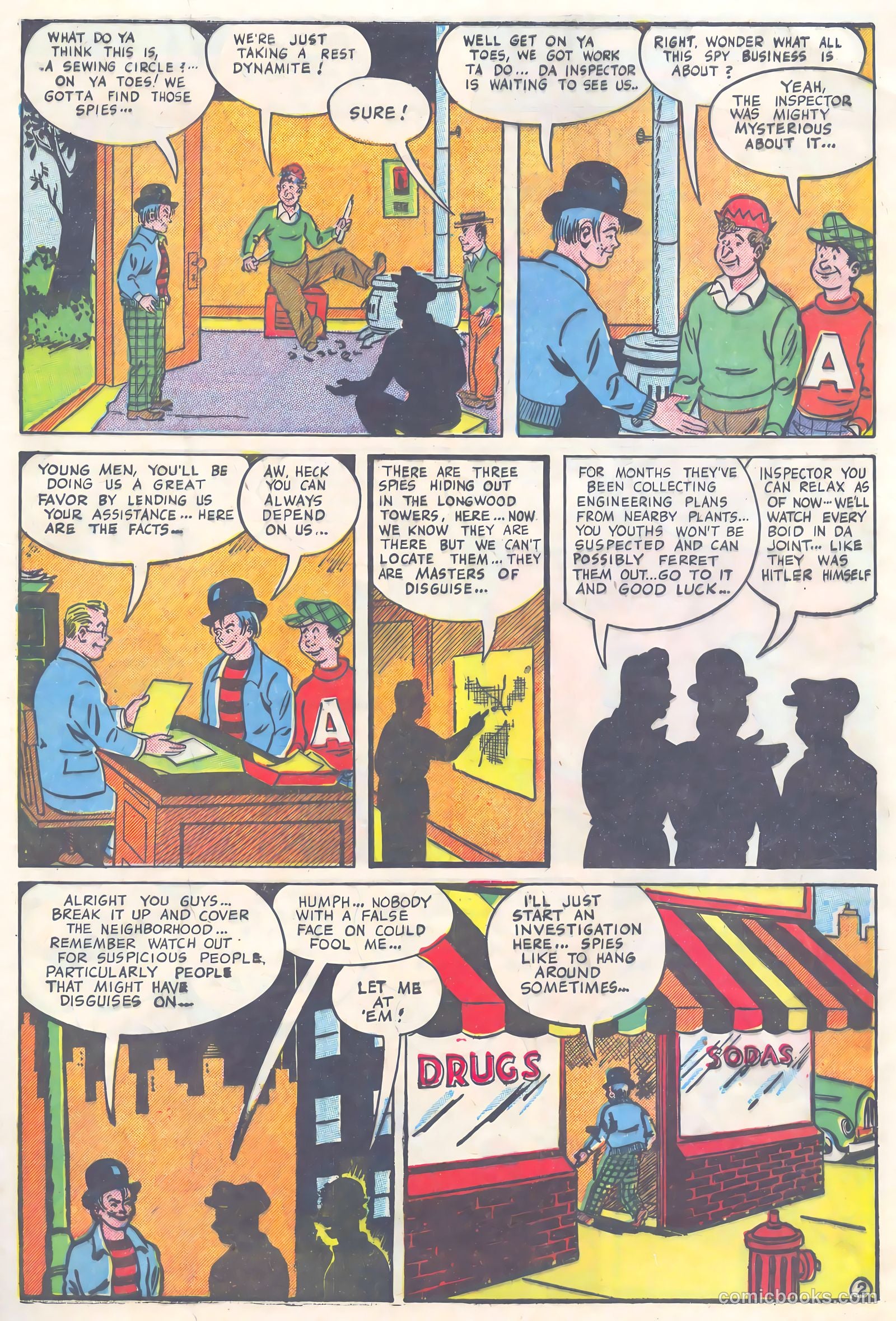 Oh Boy! Comics #17 (1942) — page 46 of 54