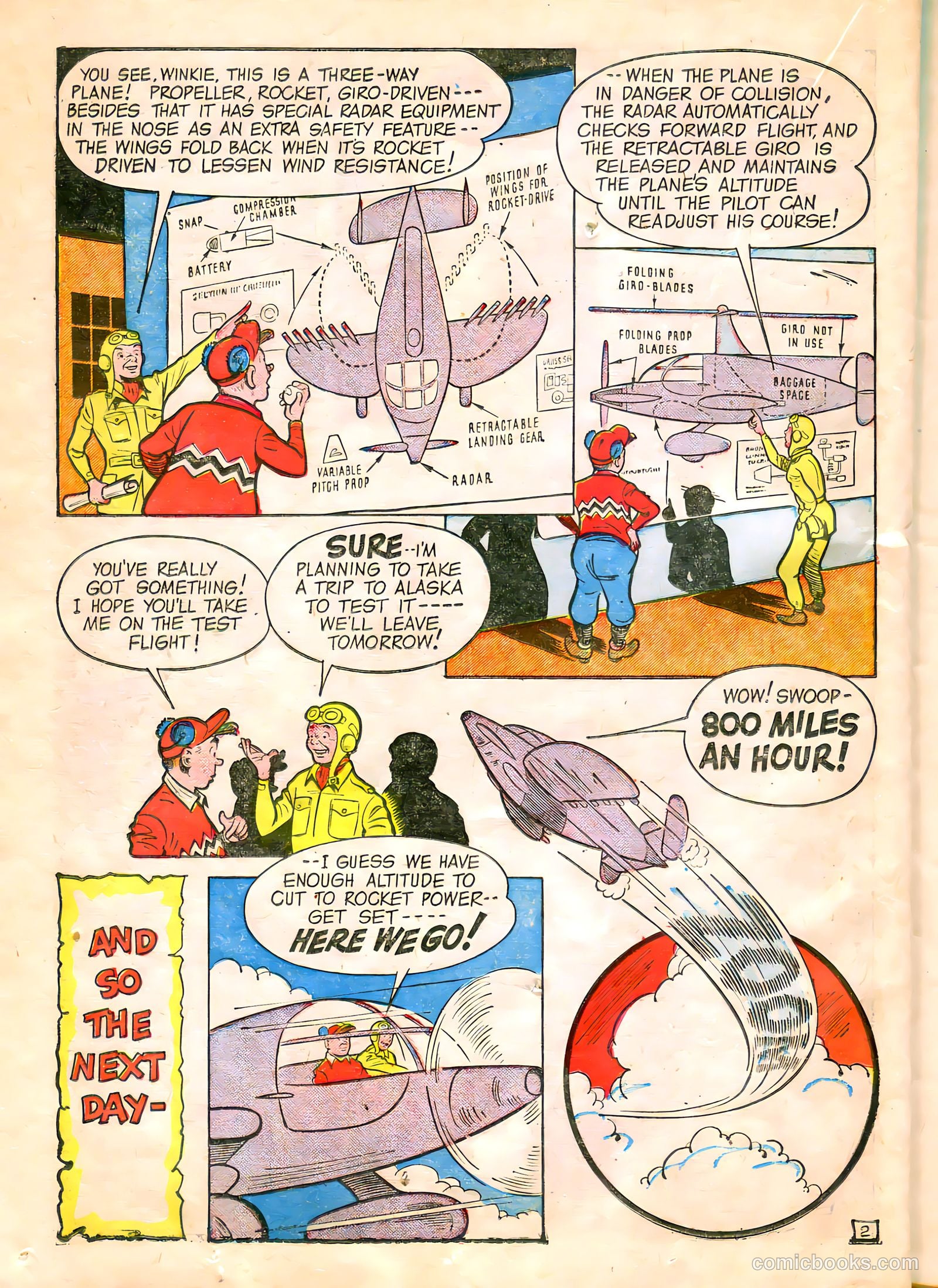 Oh Boy! Comics #23 (1943) — page 34 of 52