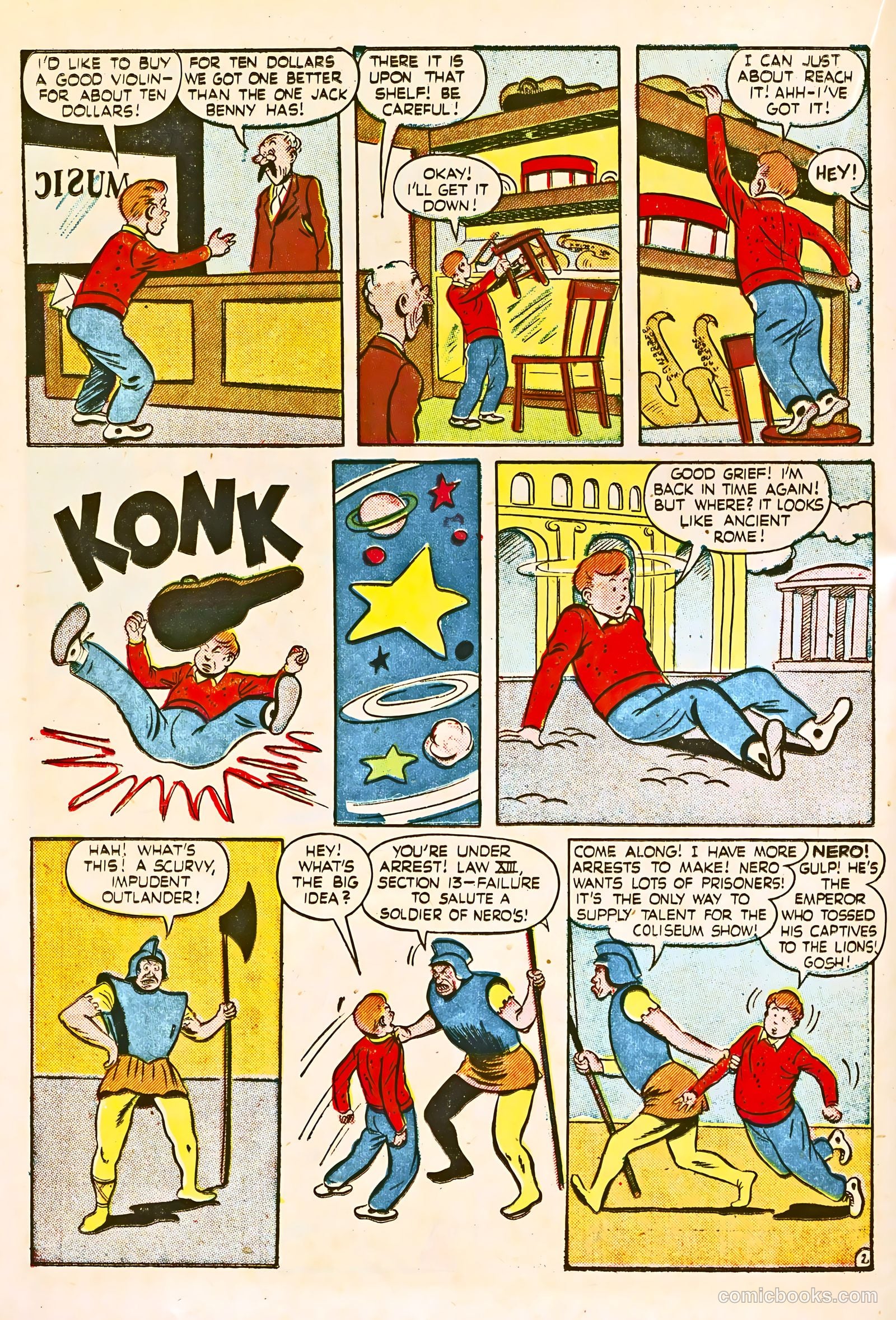 Oh Boy! Comics #24 (1945) — page 34 of 52