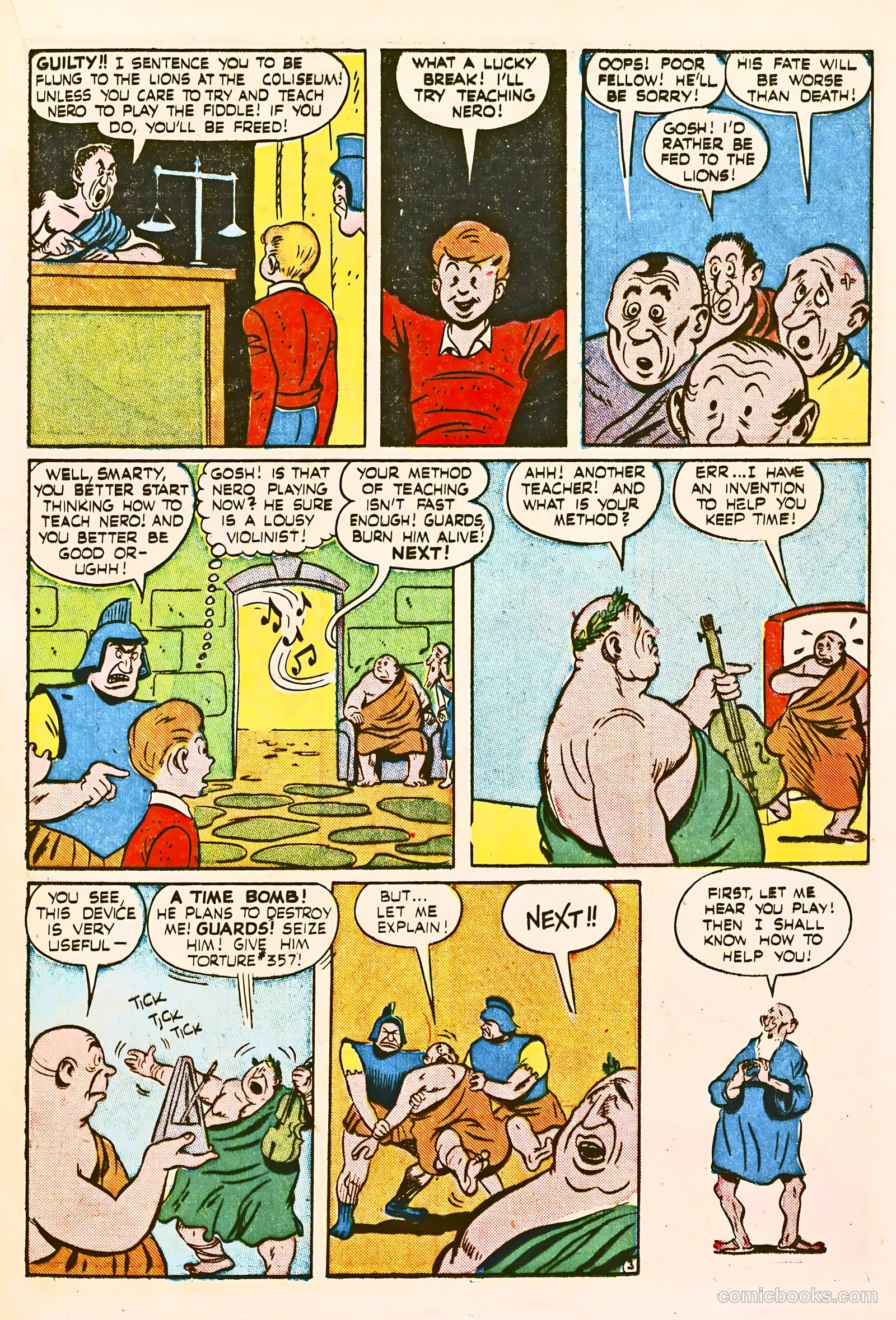 Oh Boy! Comics #24 (1945) — page 35 of 52