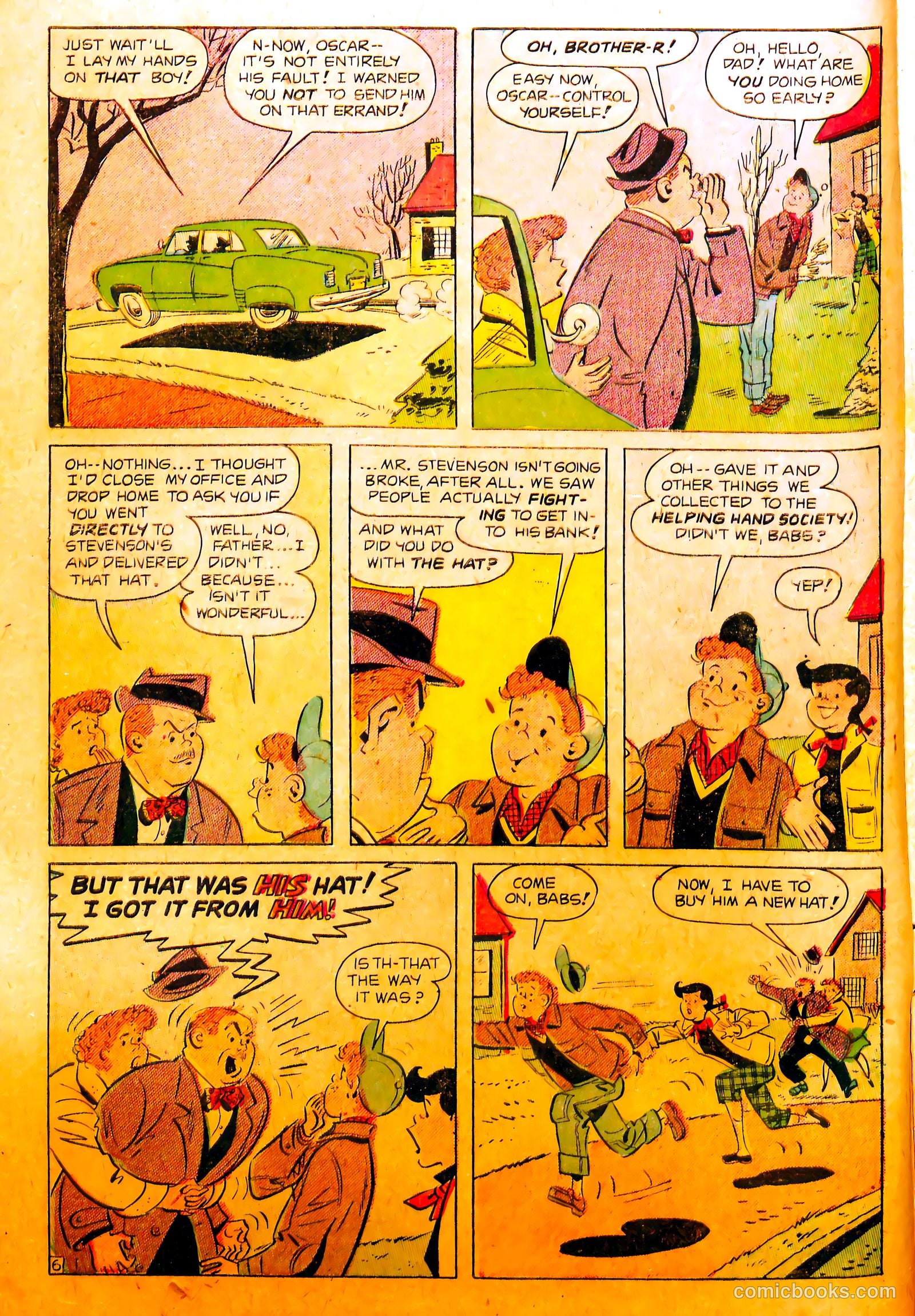 Oh, Brother! #1 (1953) — page 8 of 38