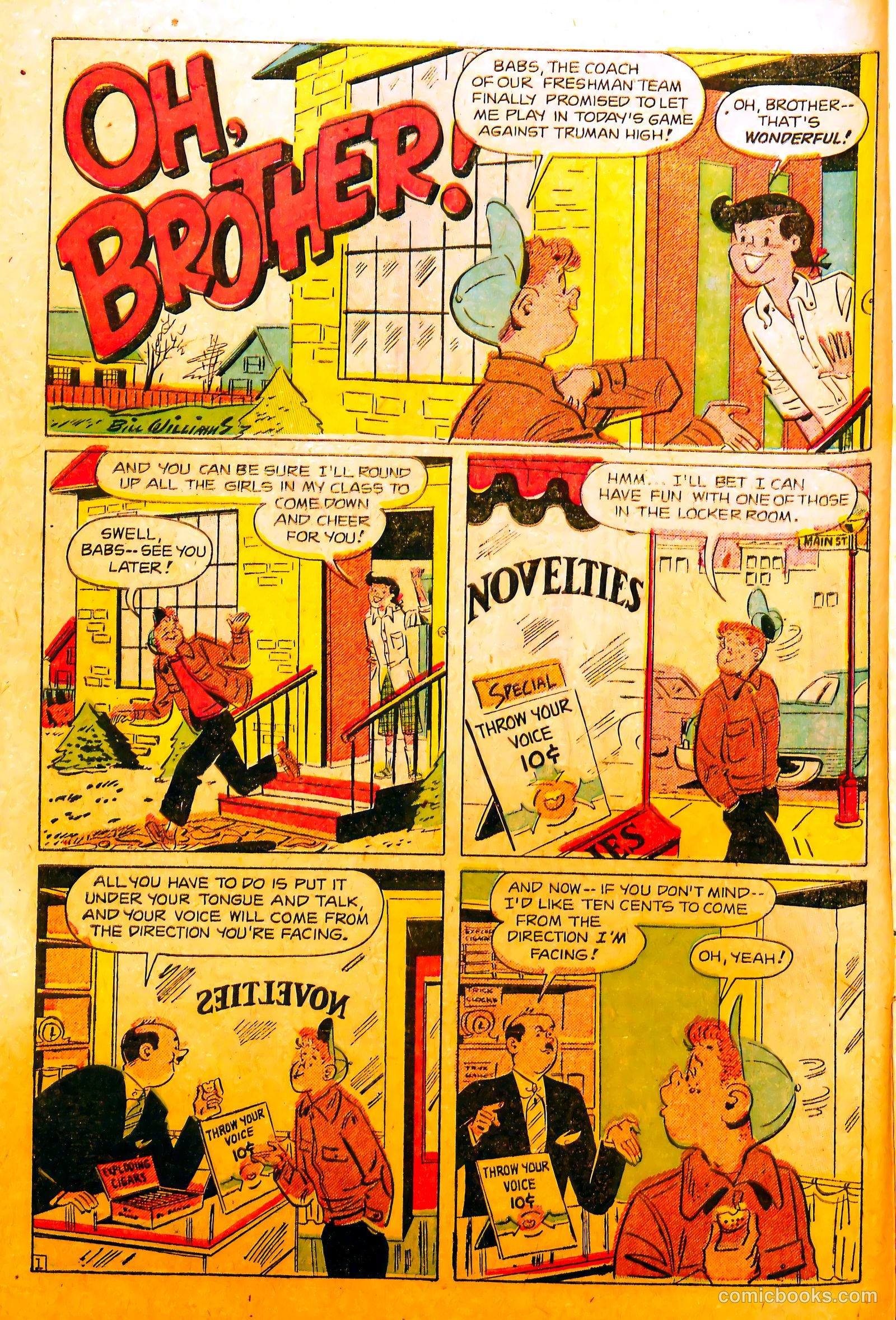 Oh, Brother! #1 (1953) — page 10 of 38