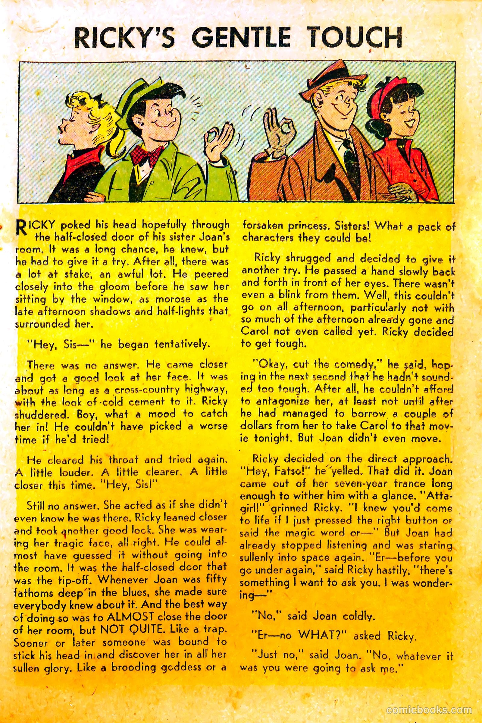 Oh, Brother! #1 (1953) — page 19 of 38