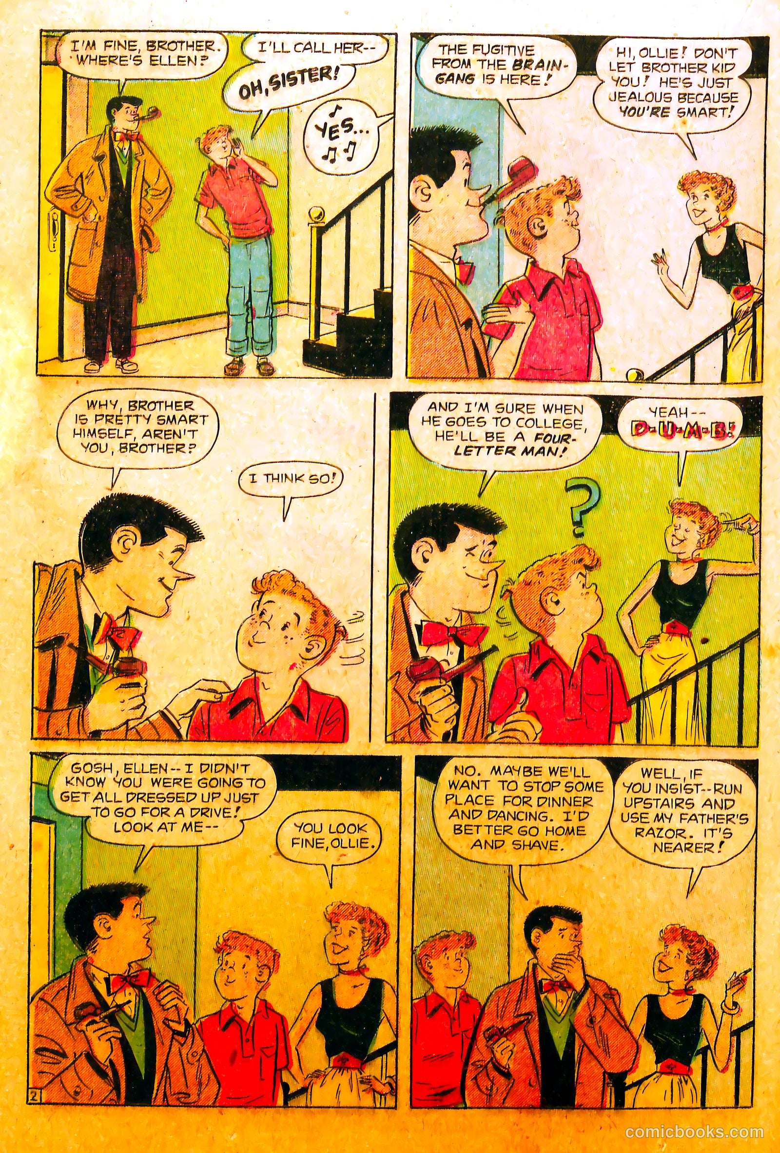 Oh, Brother! #1 (1953) — page 22 of 38