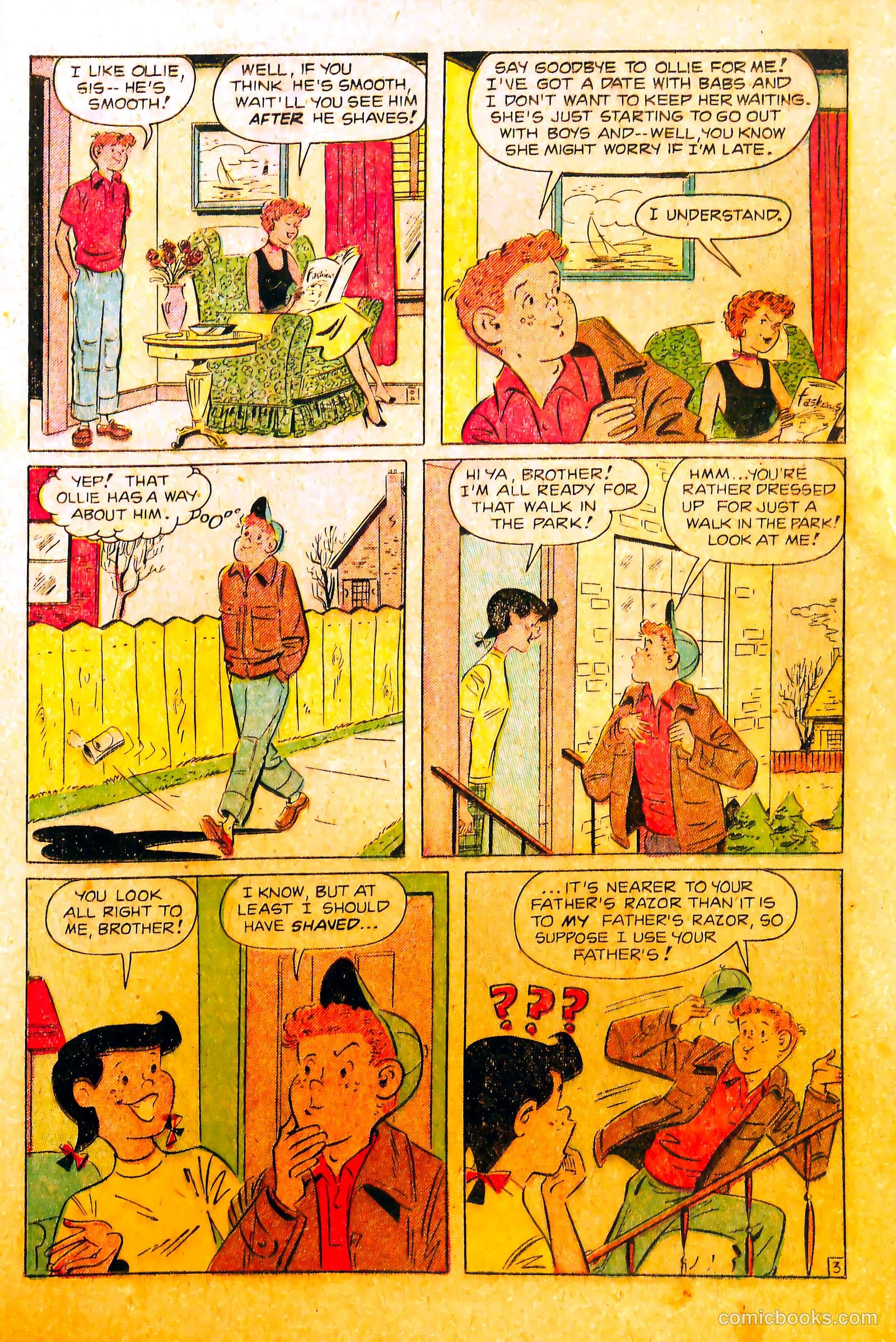 Oh, Brother! #1 (1953) — page 23 of 38
