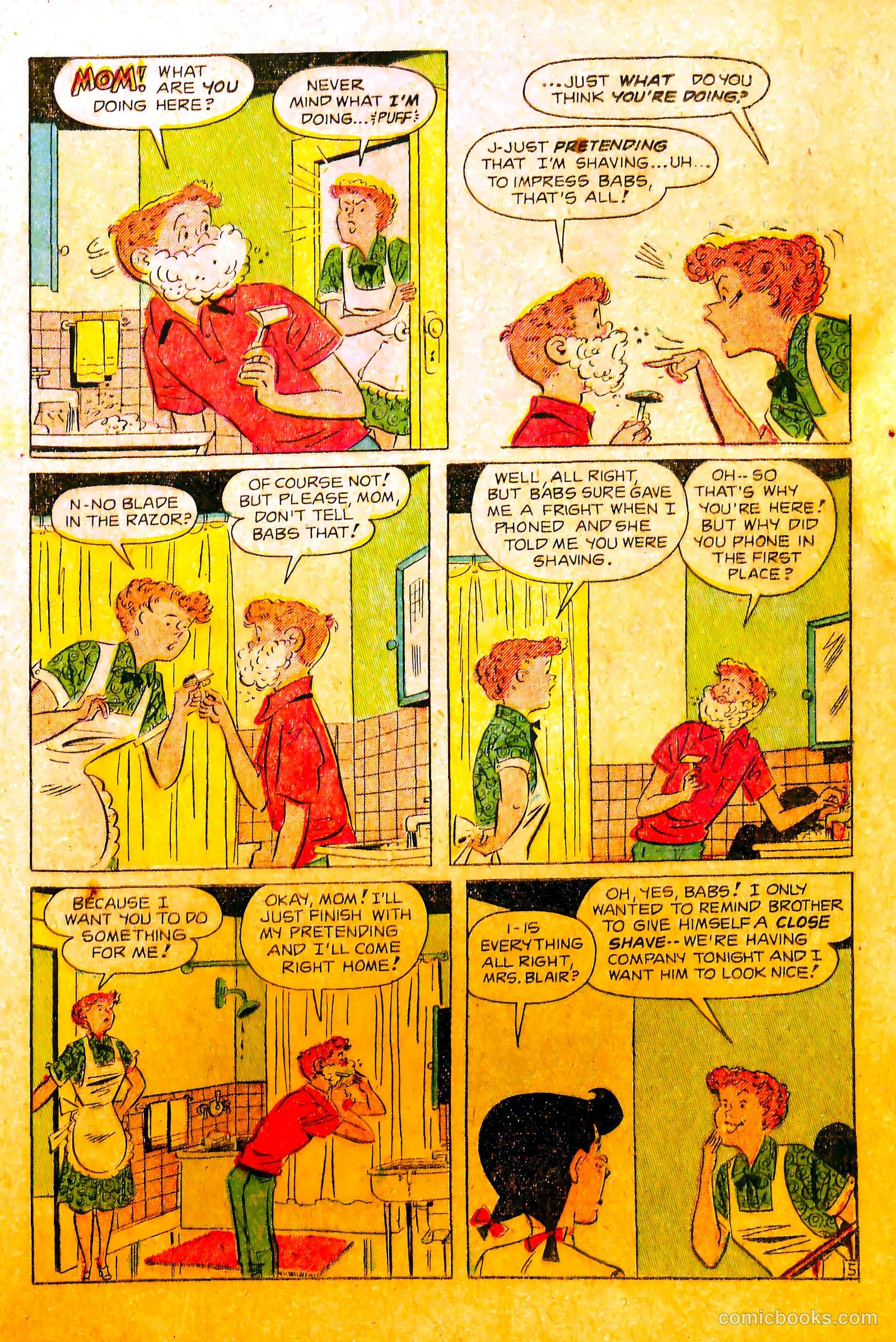 Oh, Brother! #1 (1953) — page 25 of 38