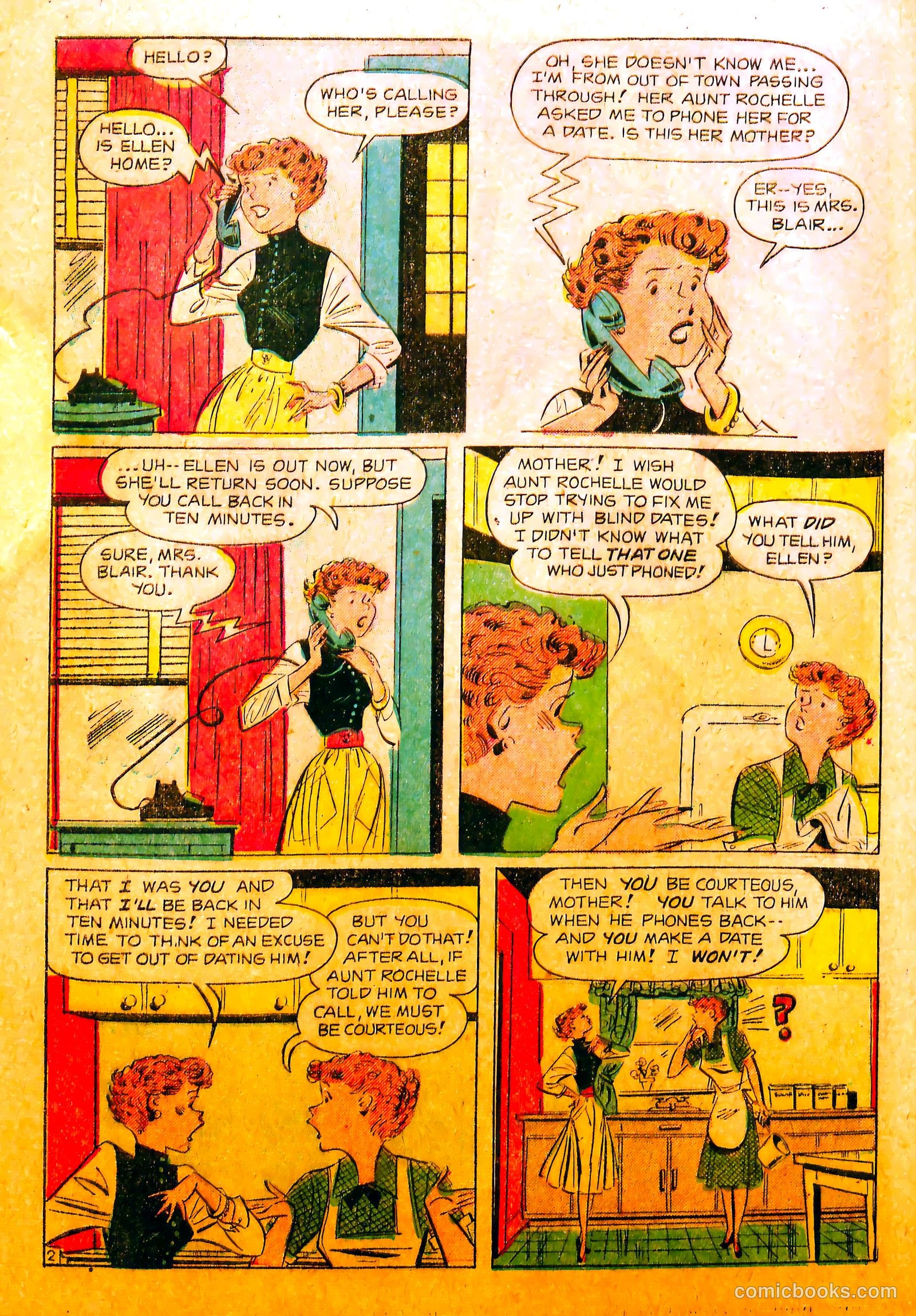 Oh, Brother! #1 (1953) — page 28 of 38