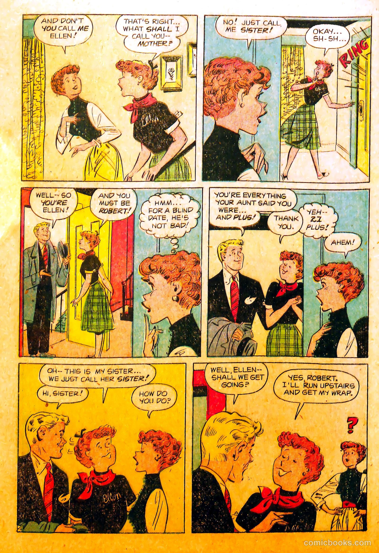 Oh, Brother! #1 (1953) — page 30 of 38