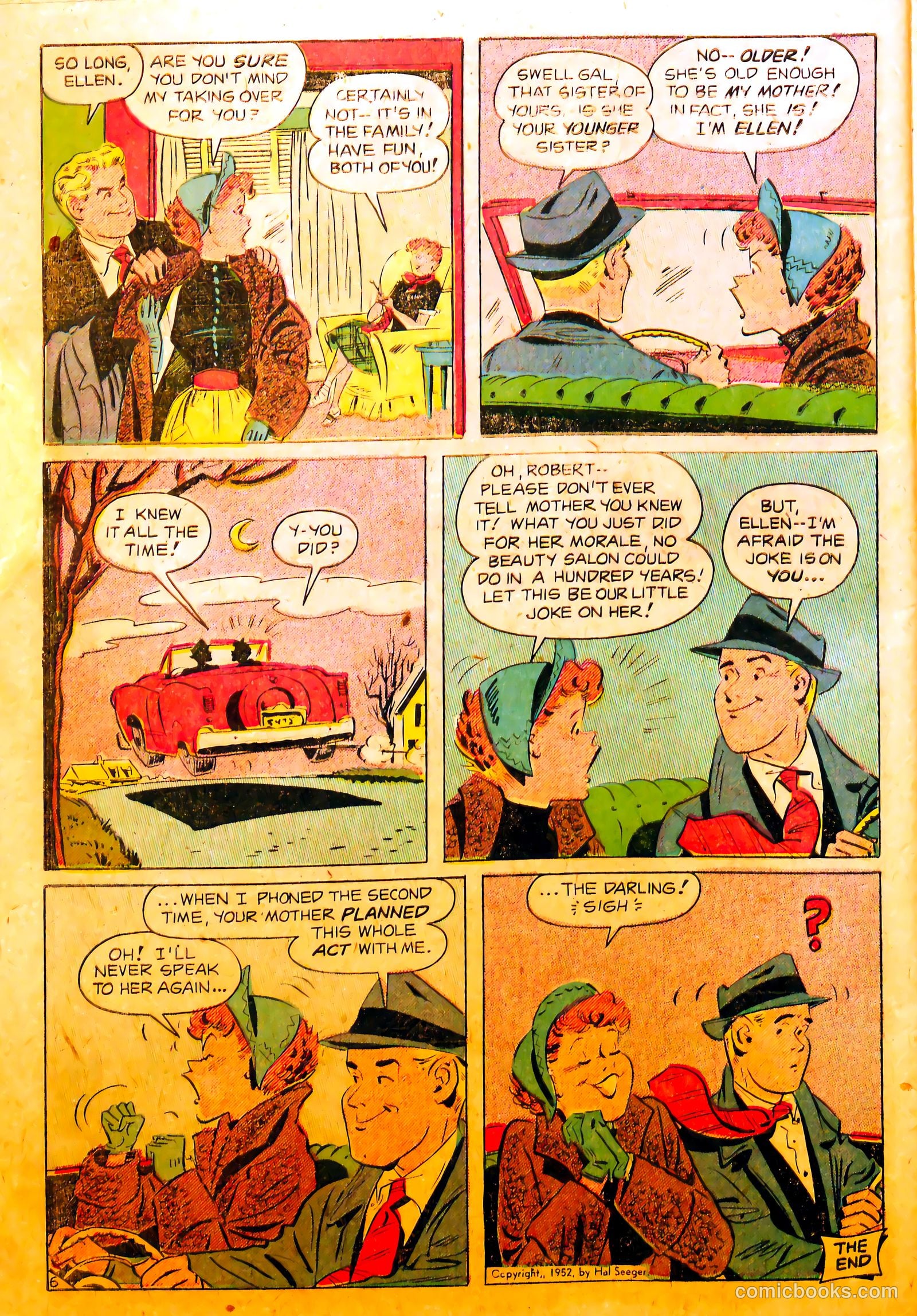 Oh, Brother! #1 (1953) — page 32 of 38