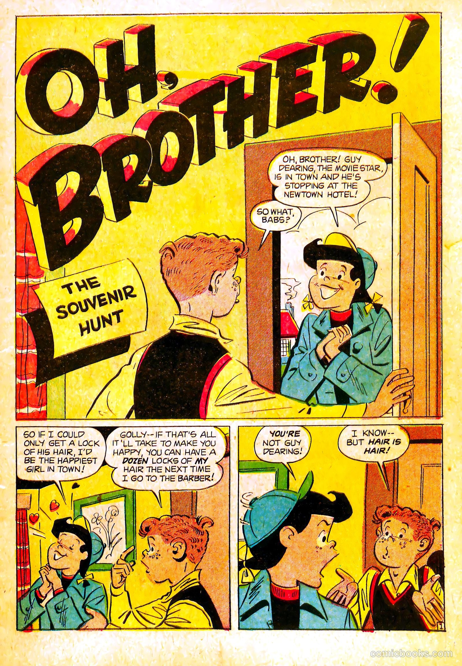 Oh, Brother! #2 (1953) — page 3 of 36