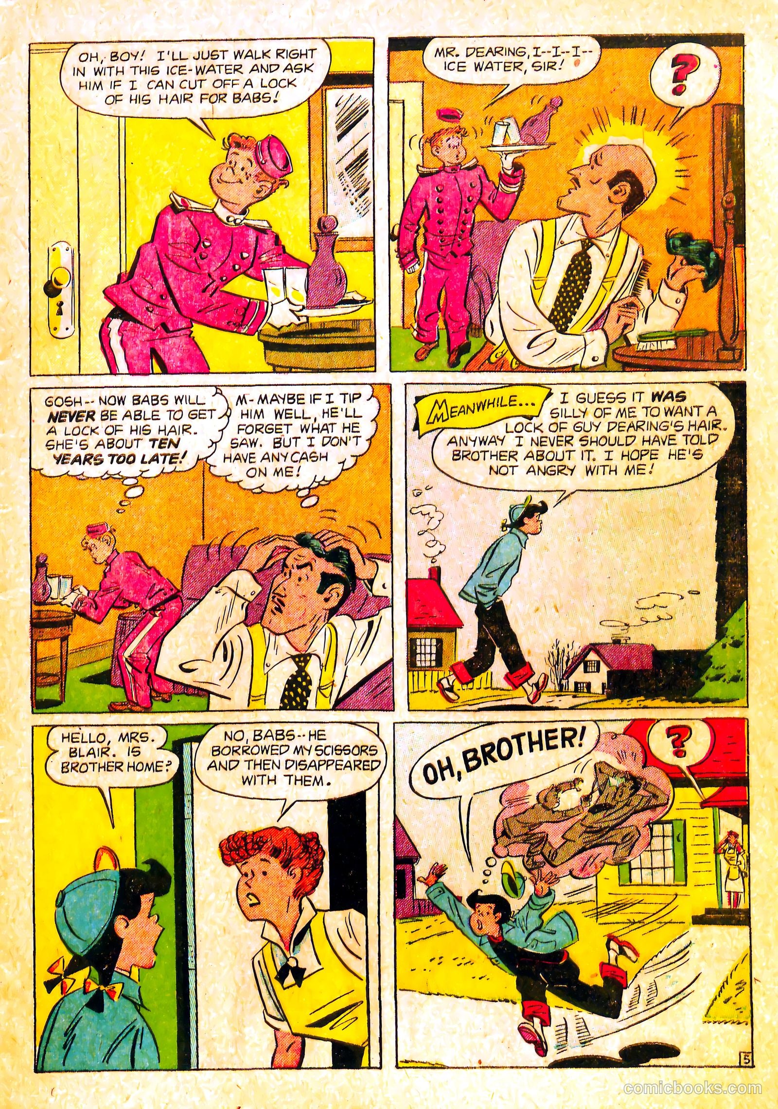 Oh, Brother! #2 (1953) — page 7 of 36