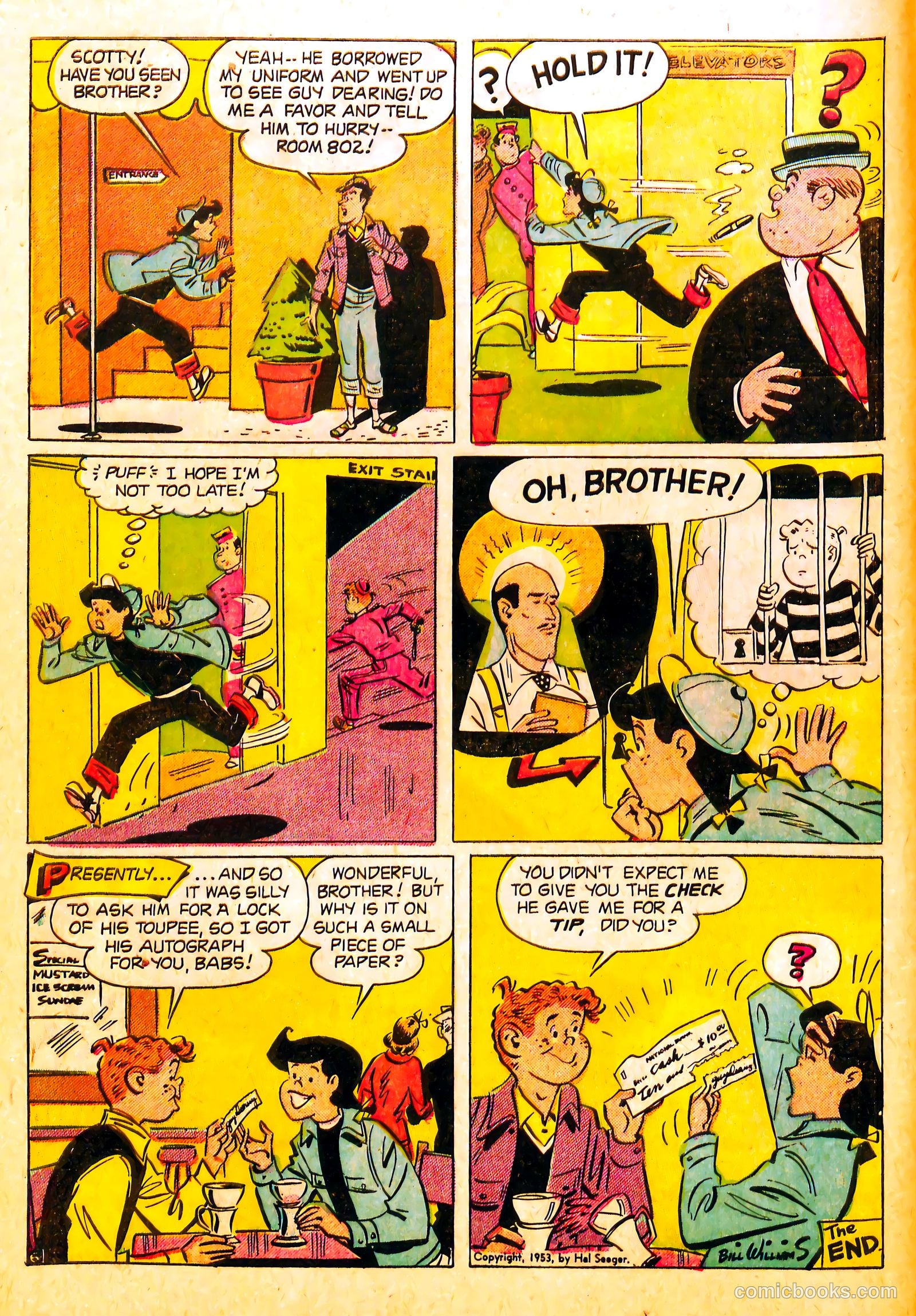 Oh, Brother! #2 (1953) — page 8 of 36