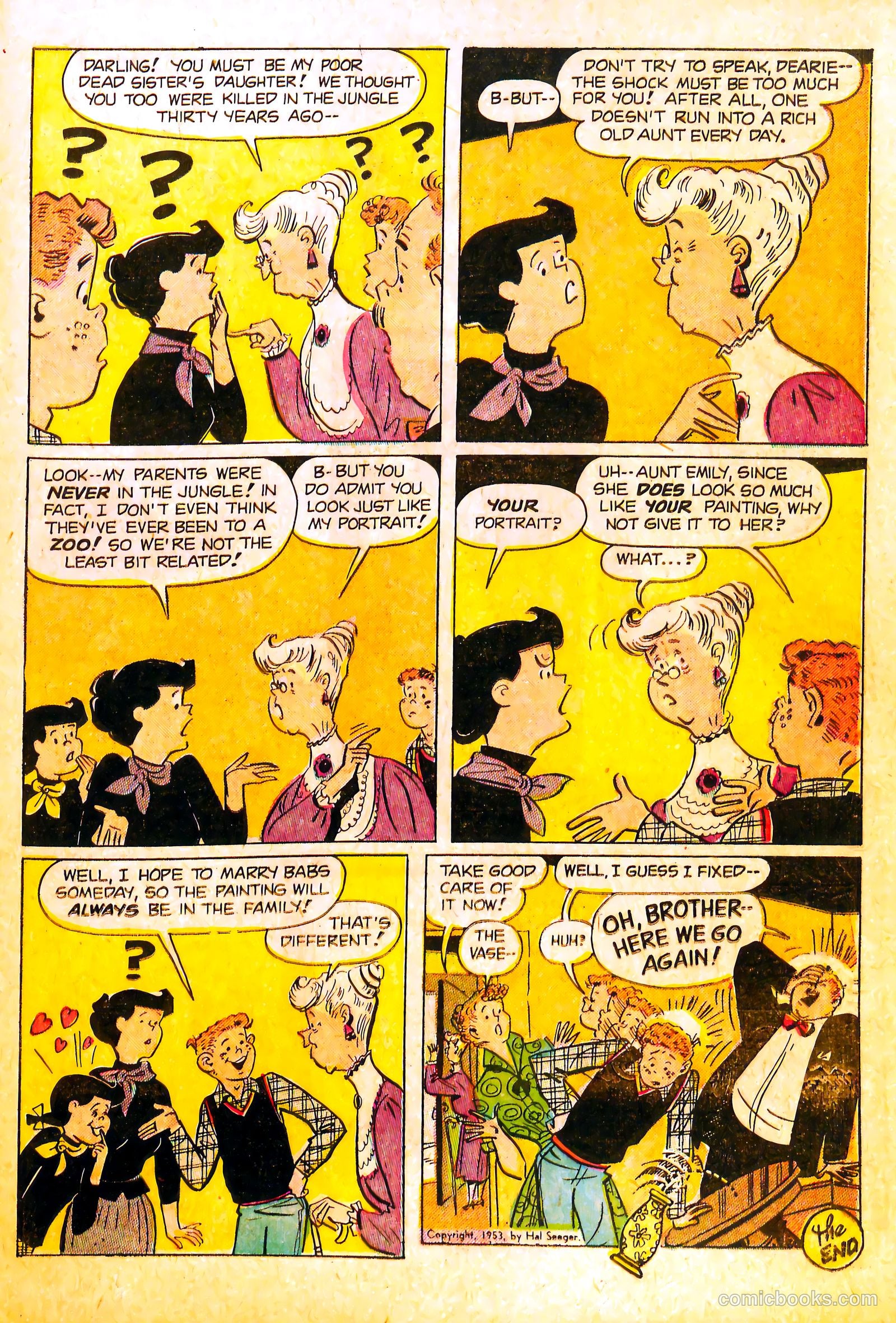 Oh, Brother! #2 (1953) — page 19 of 36