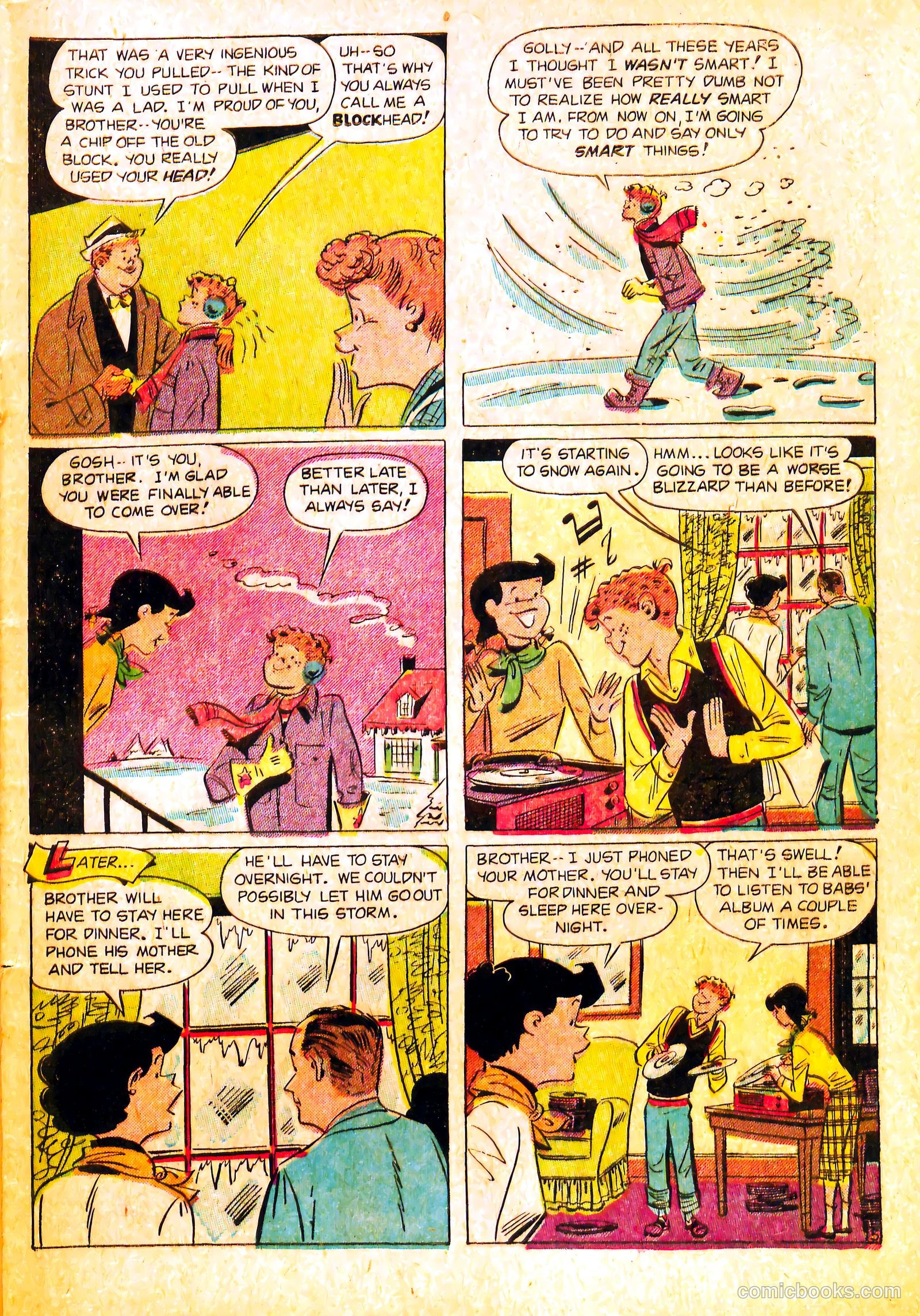 Oh, Brother! #2 (1953) — page 33 of 36