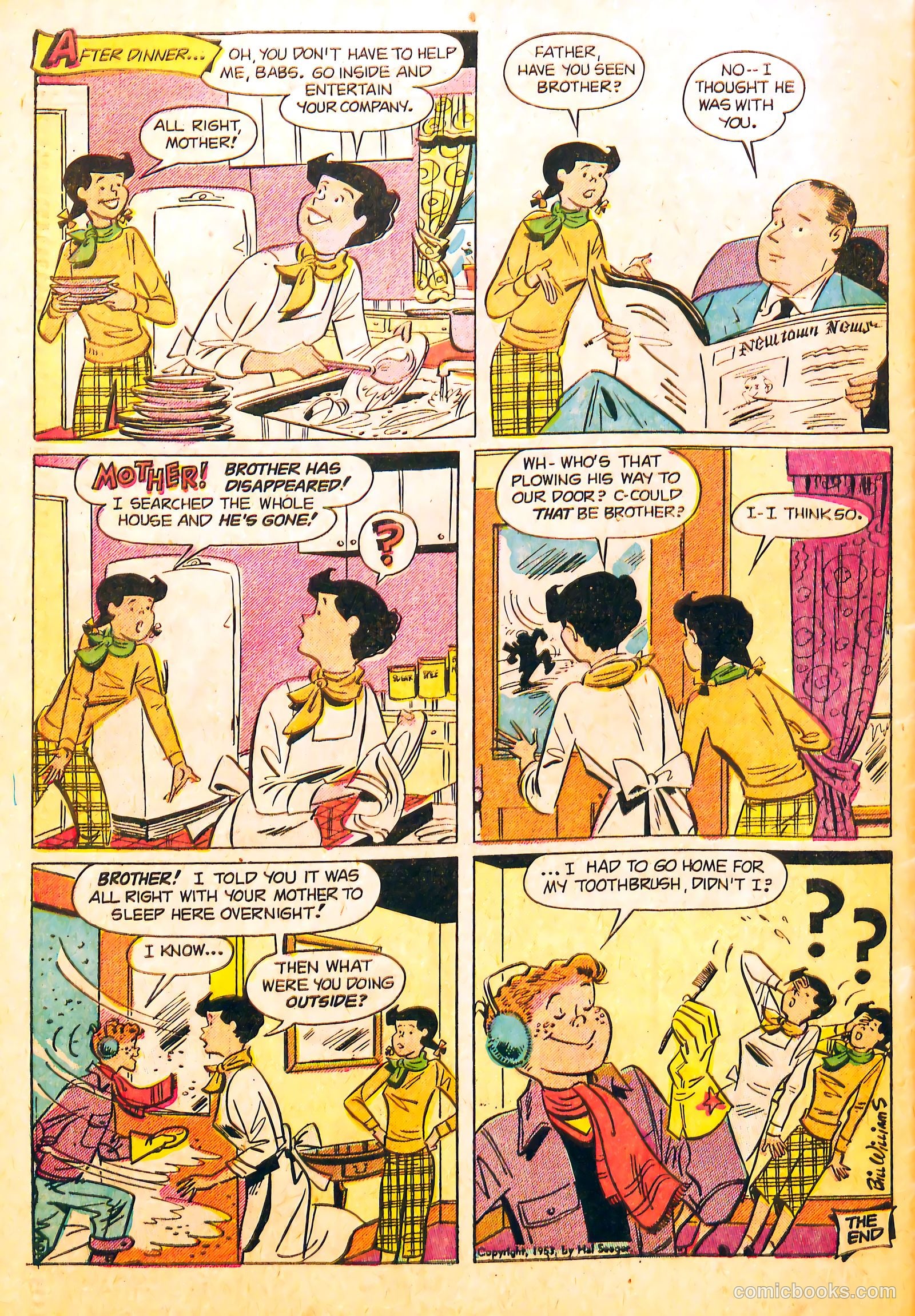 Oh, Brother! #2 (1953) — page 34 of 36