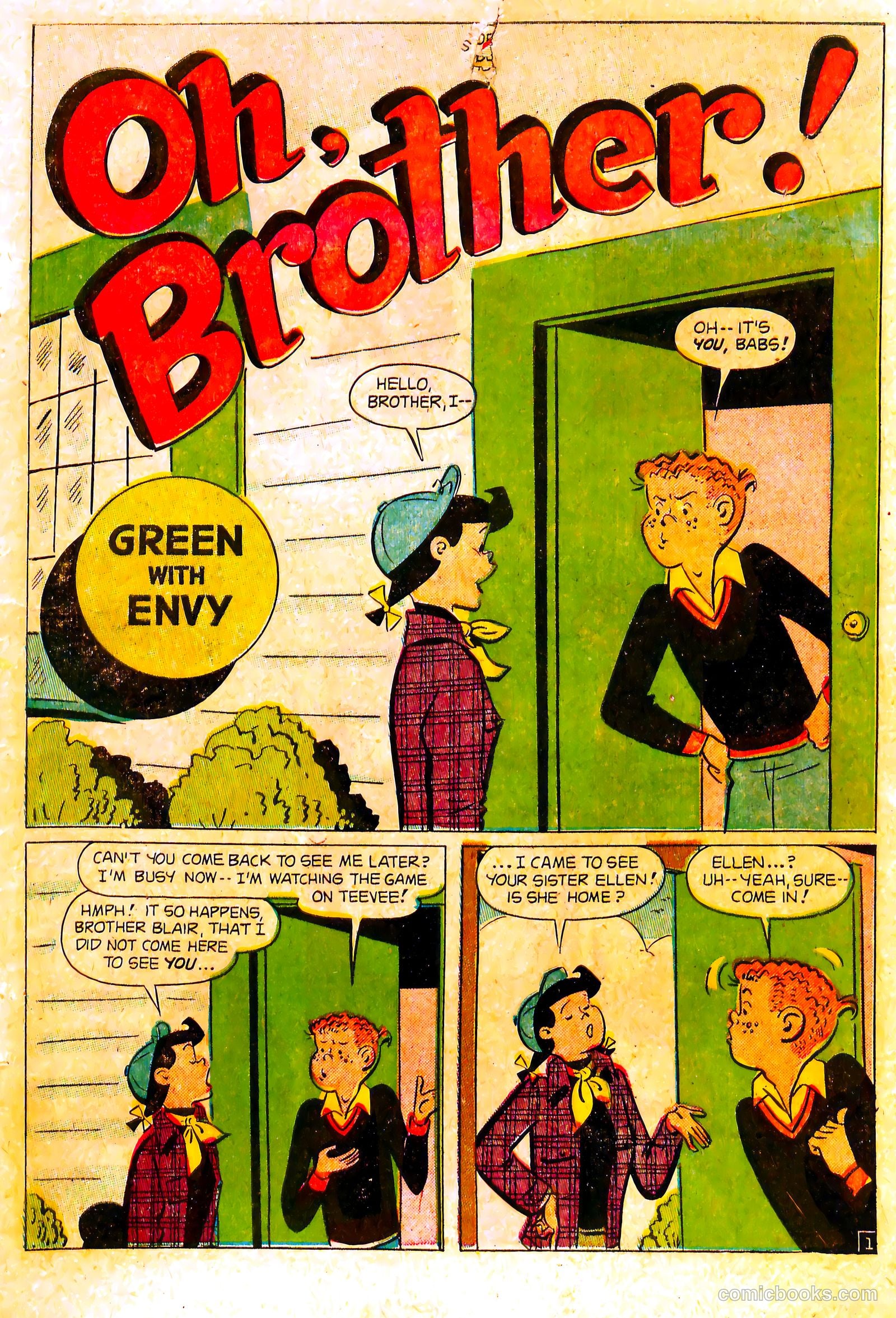 Oh, Brother! #3 (1953) — page 3 of 36